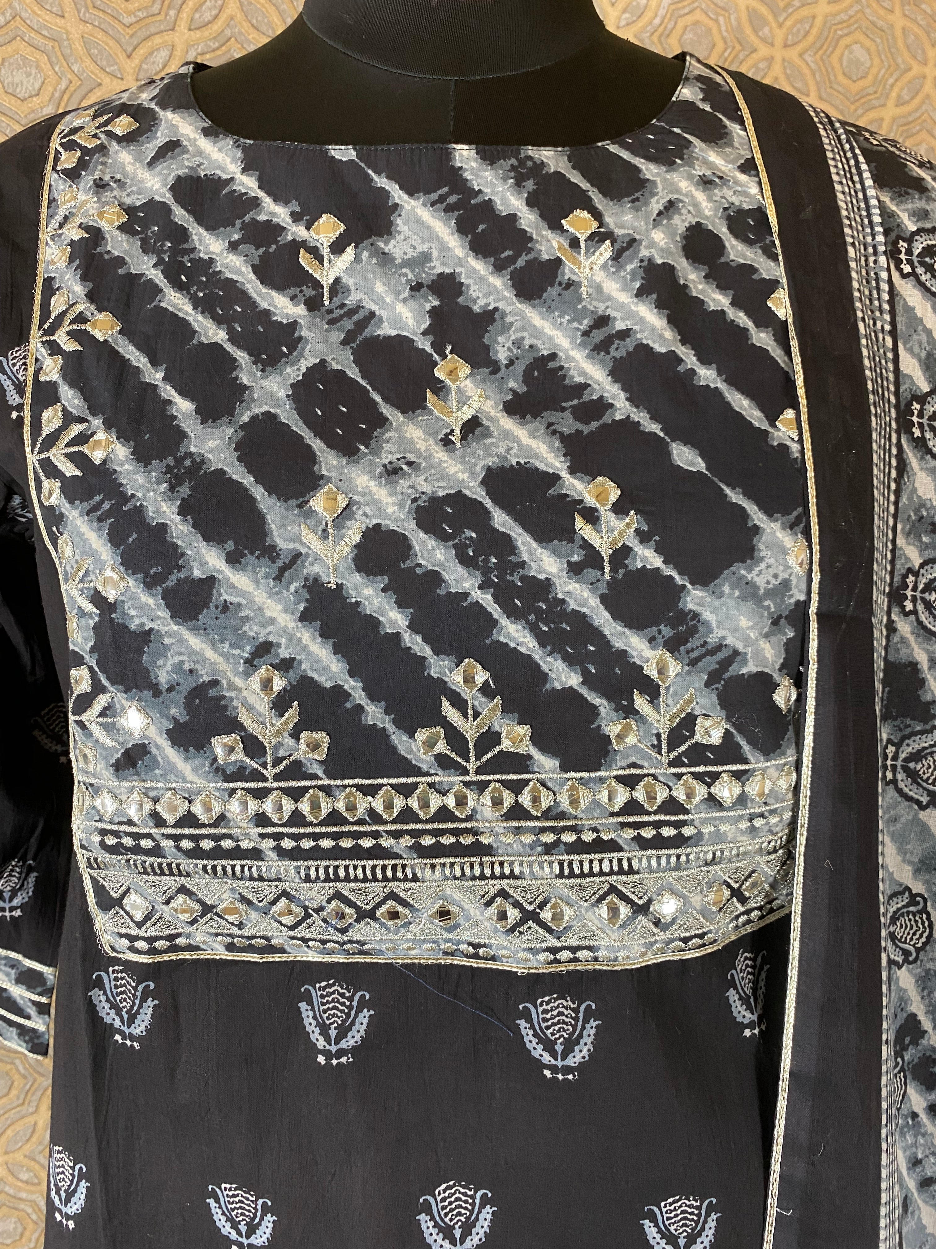 Load image into Gallery viewer, Cotton Stitched Suit-2338