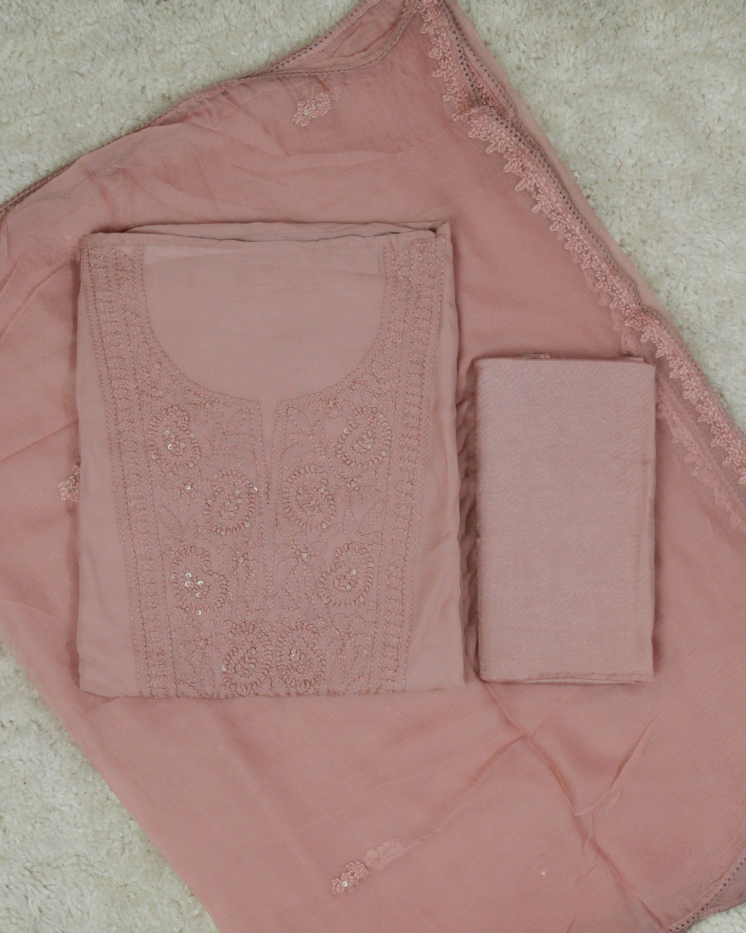 Load image into Gallery viewer, Viscose Georgette Unstitched Suit-1785