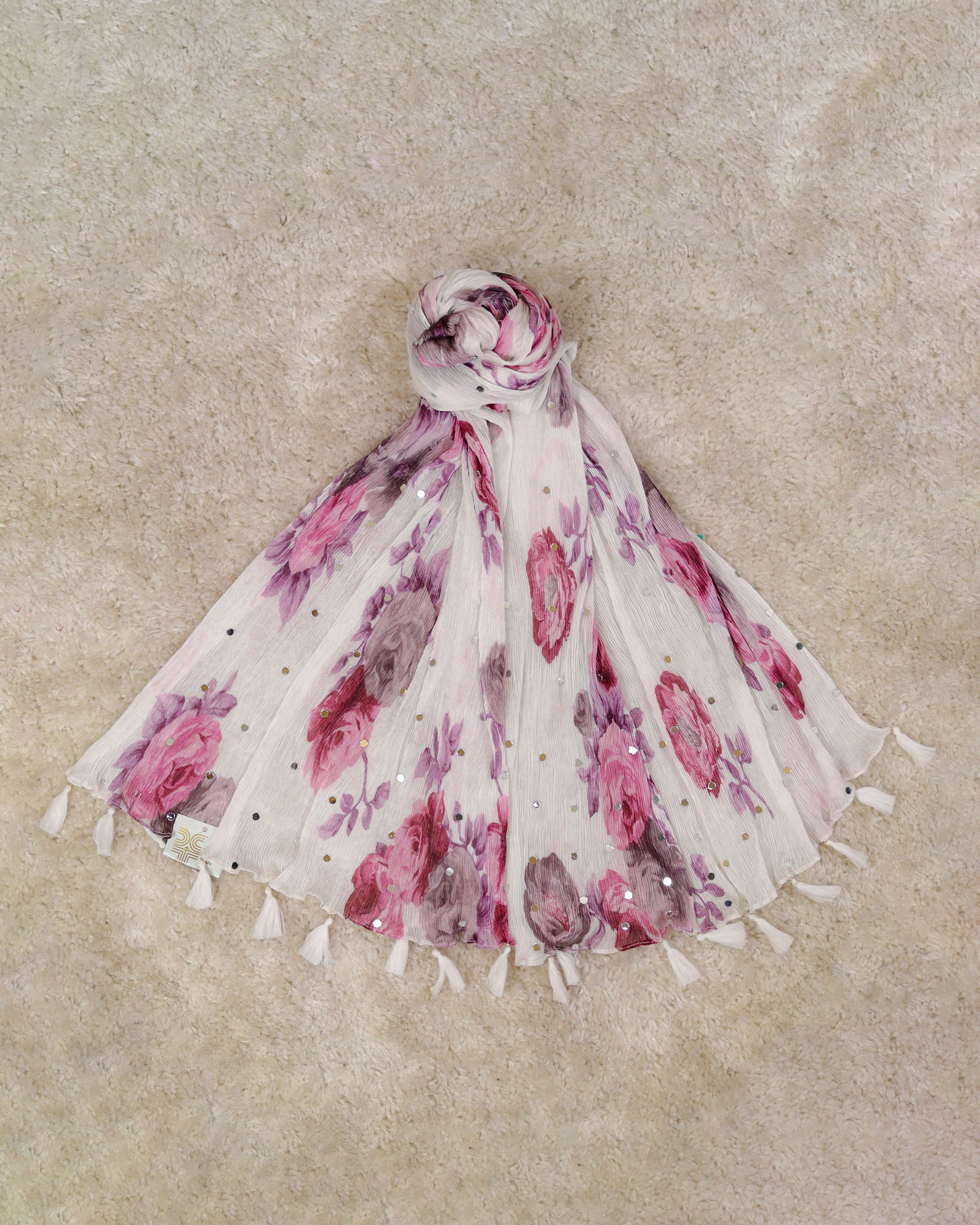 Load image into Gallery viewer, Chiffon Dupatta - 2276