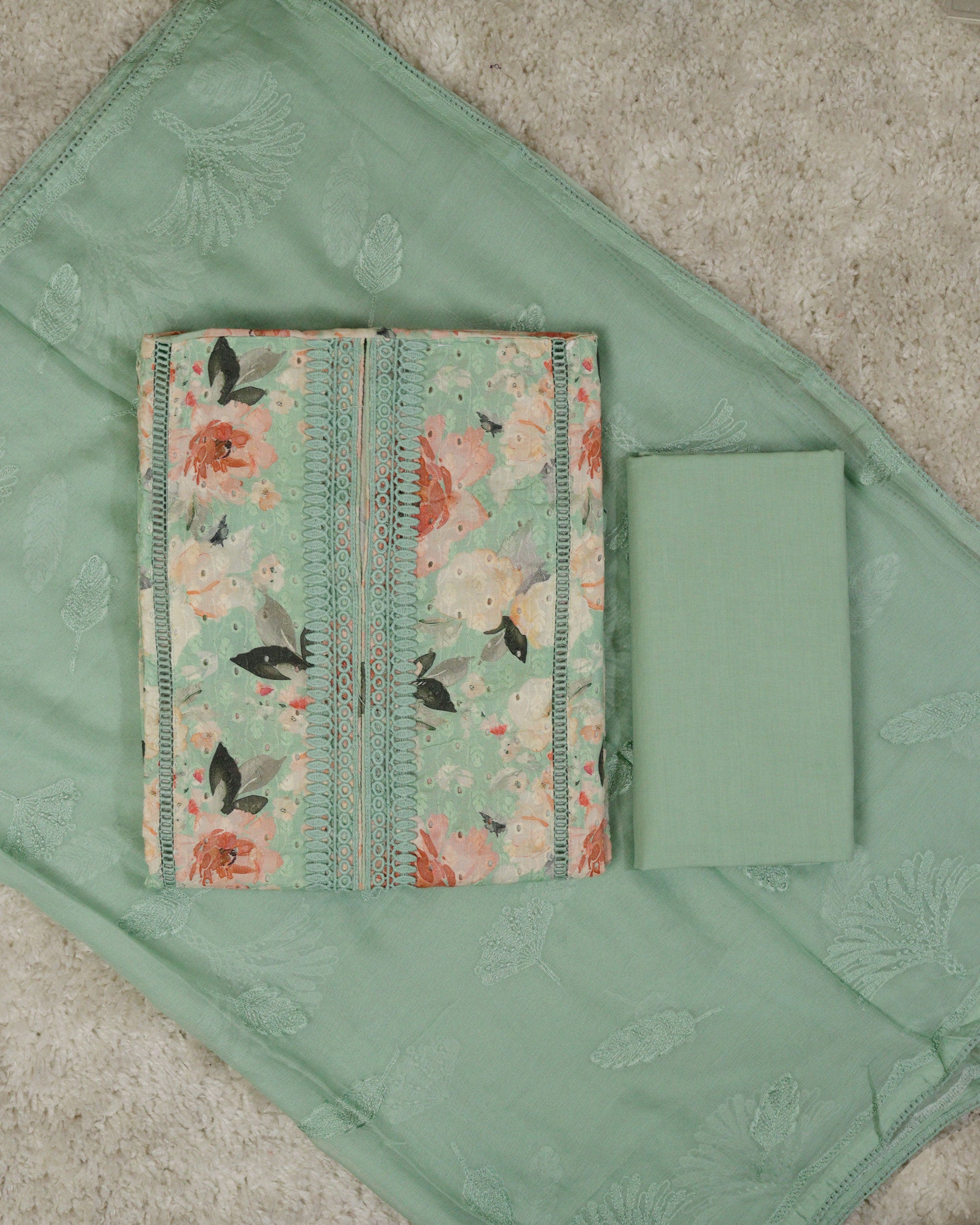 Load image into Gallery viewer, Pure Cotton Digital Printed Suit-1952