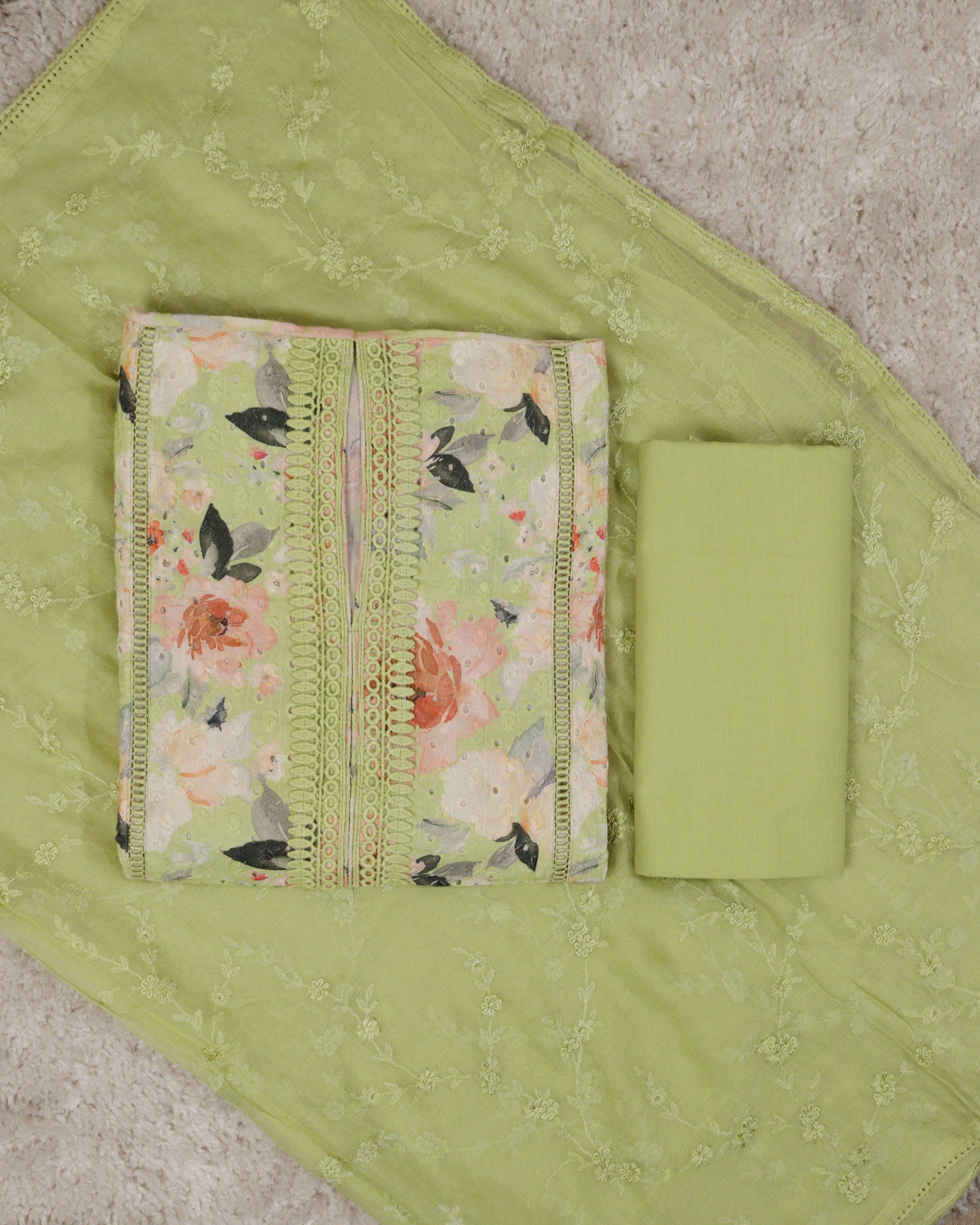 Load image into Gallery viewer, Pure Cotton Digital Printed Suit-1952