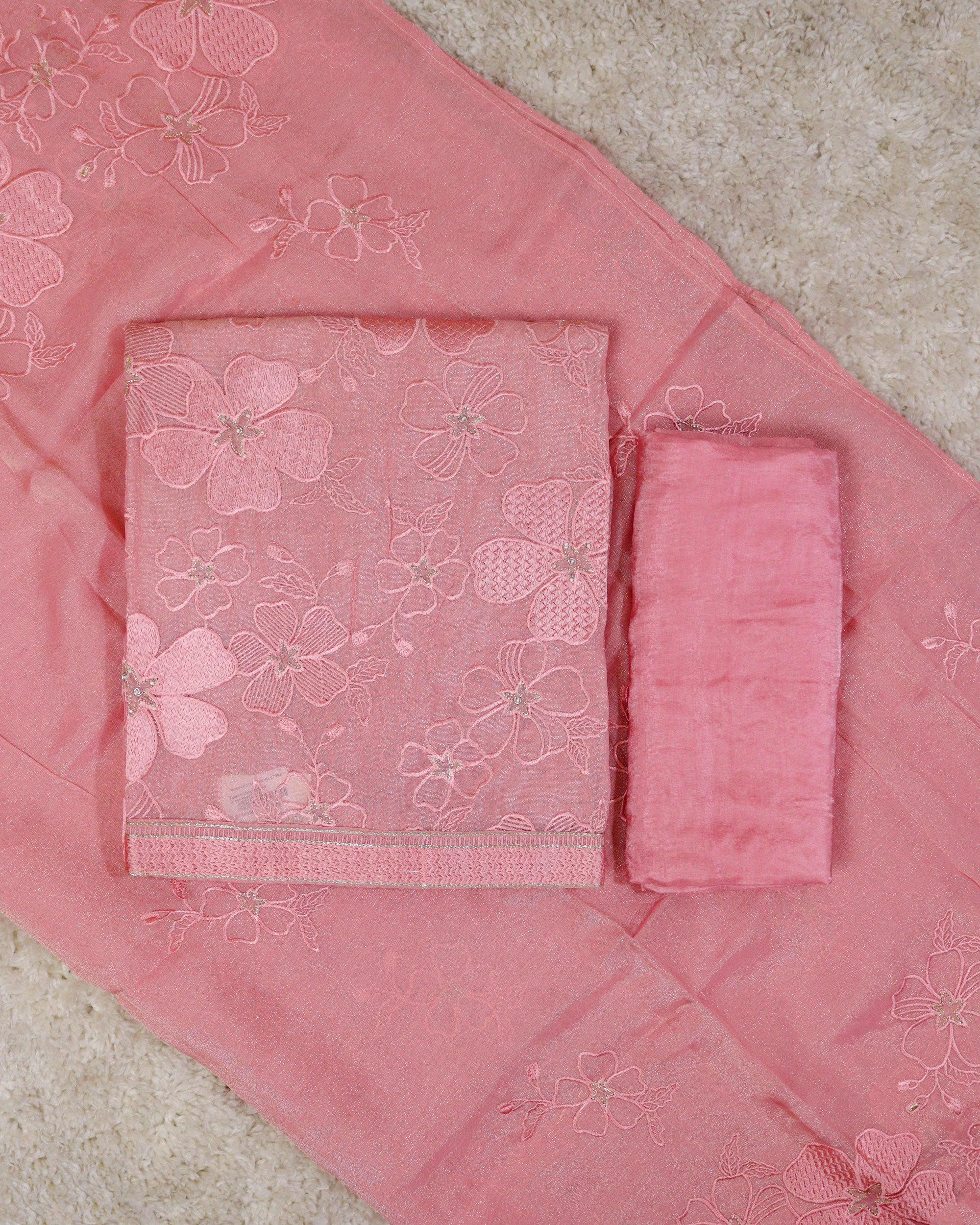 Load image into Gallery viewer, Tissue Organza Unstitched Suit-2085