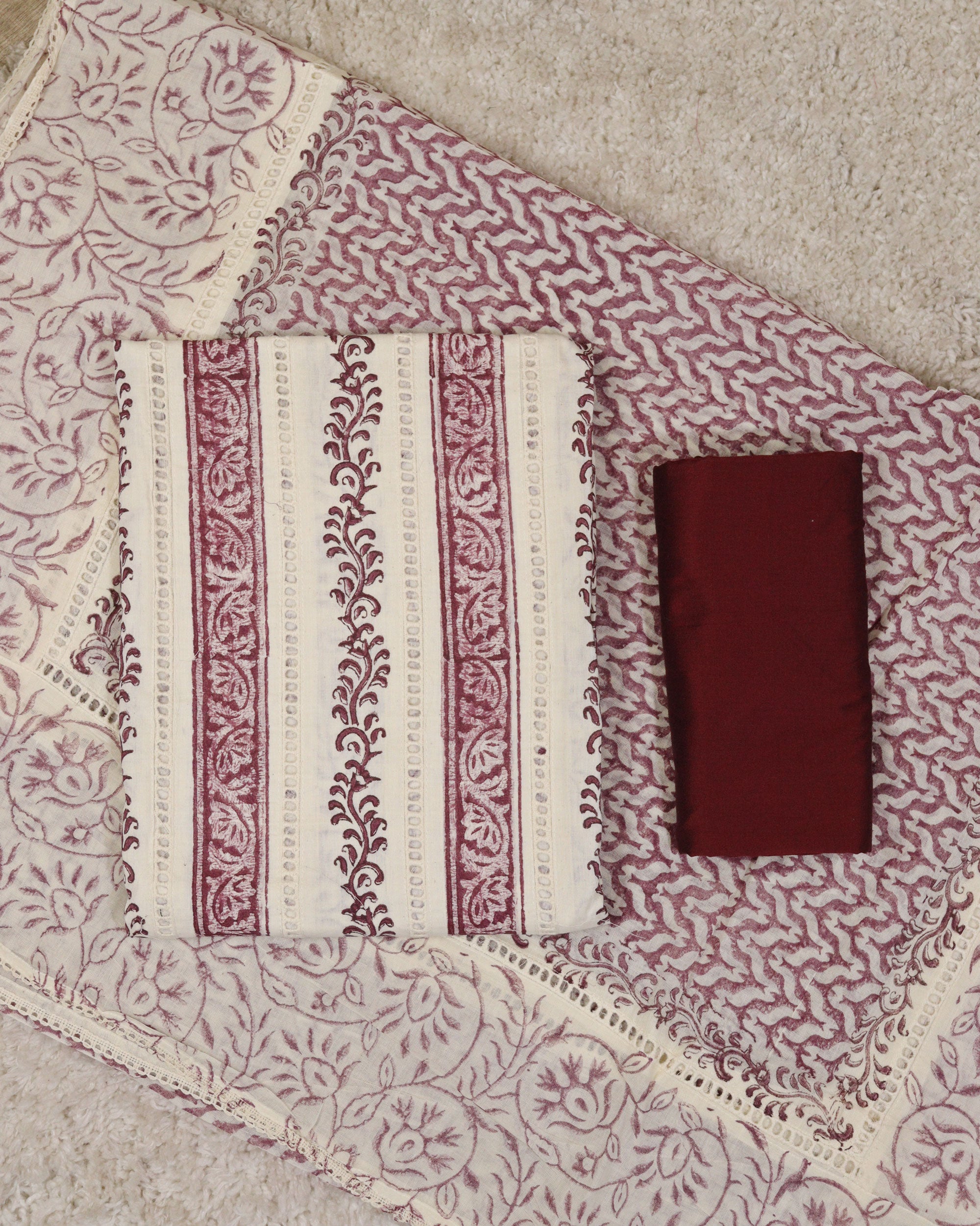 Load image into Gallery viewer, Pure Cotton Unstitched Suit-2095