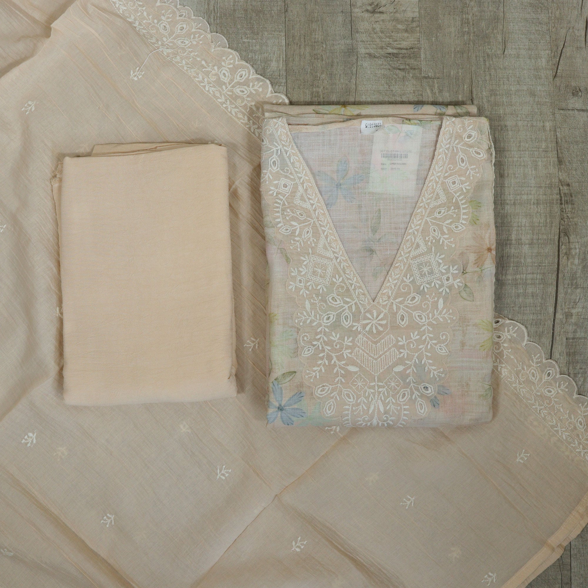 Load image into Gallery viewer, Linen Cotton Unstitched Suit - 4659