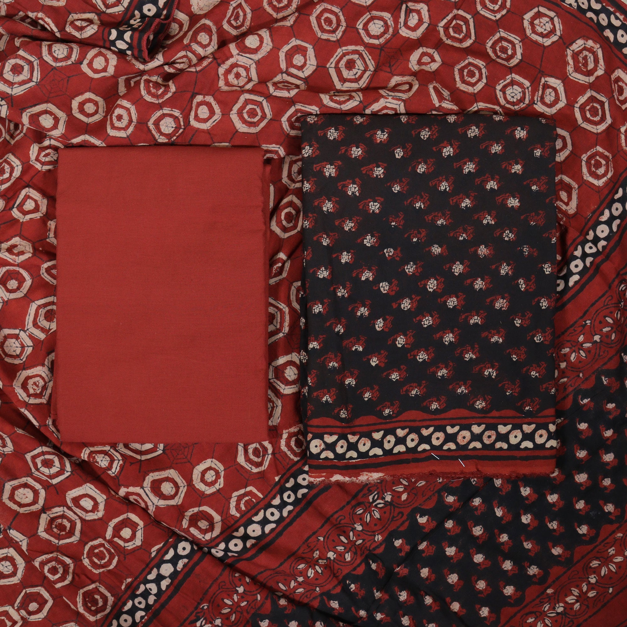 Load image into Gallery viewer, Modal-muslin unstitched suit - 4431