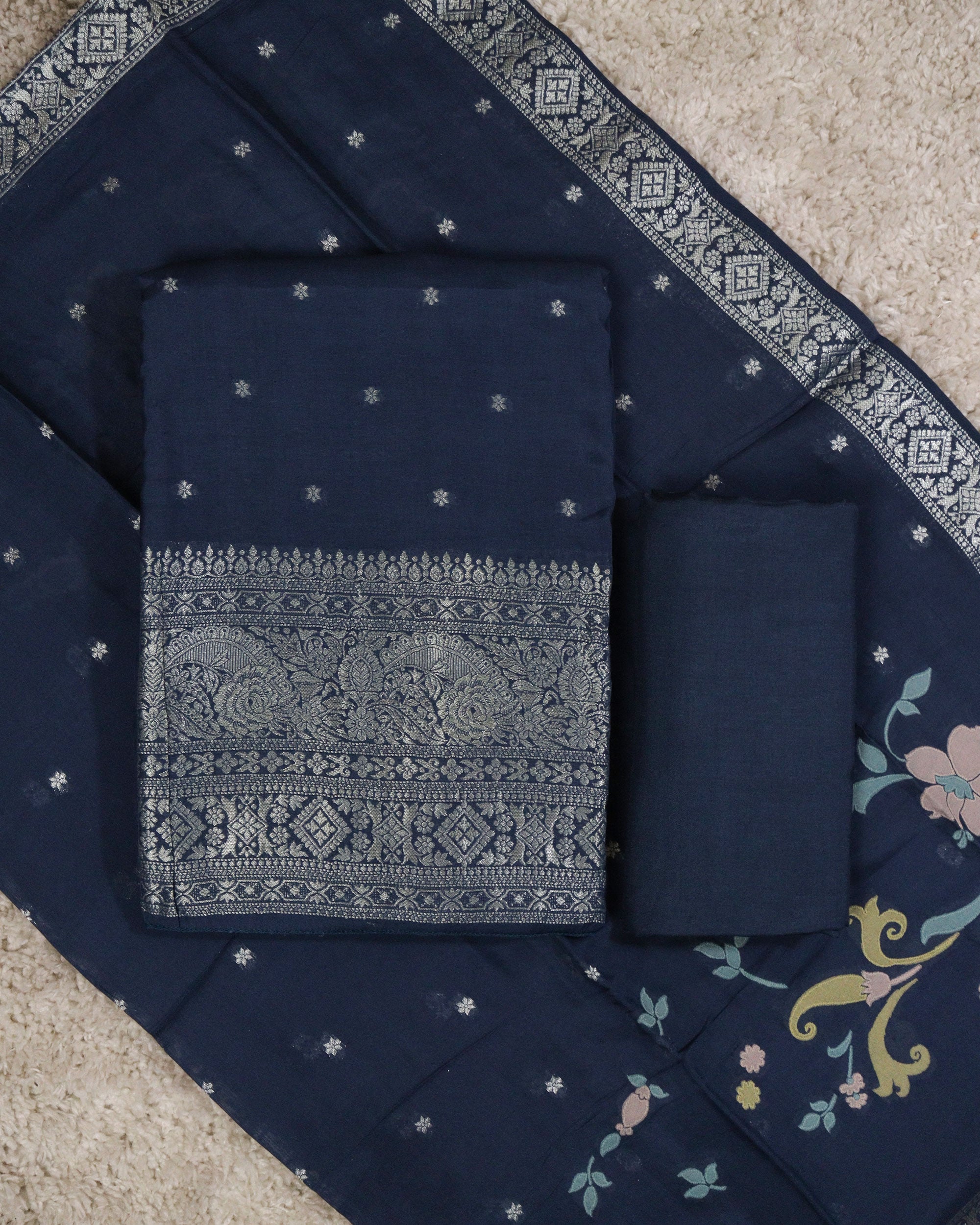 Load image into Gallery viewer, Banarasi Unstitched Suit -2497