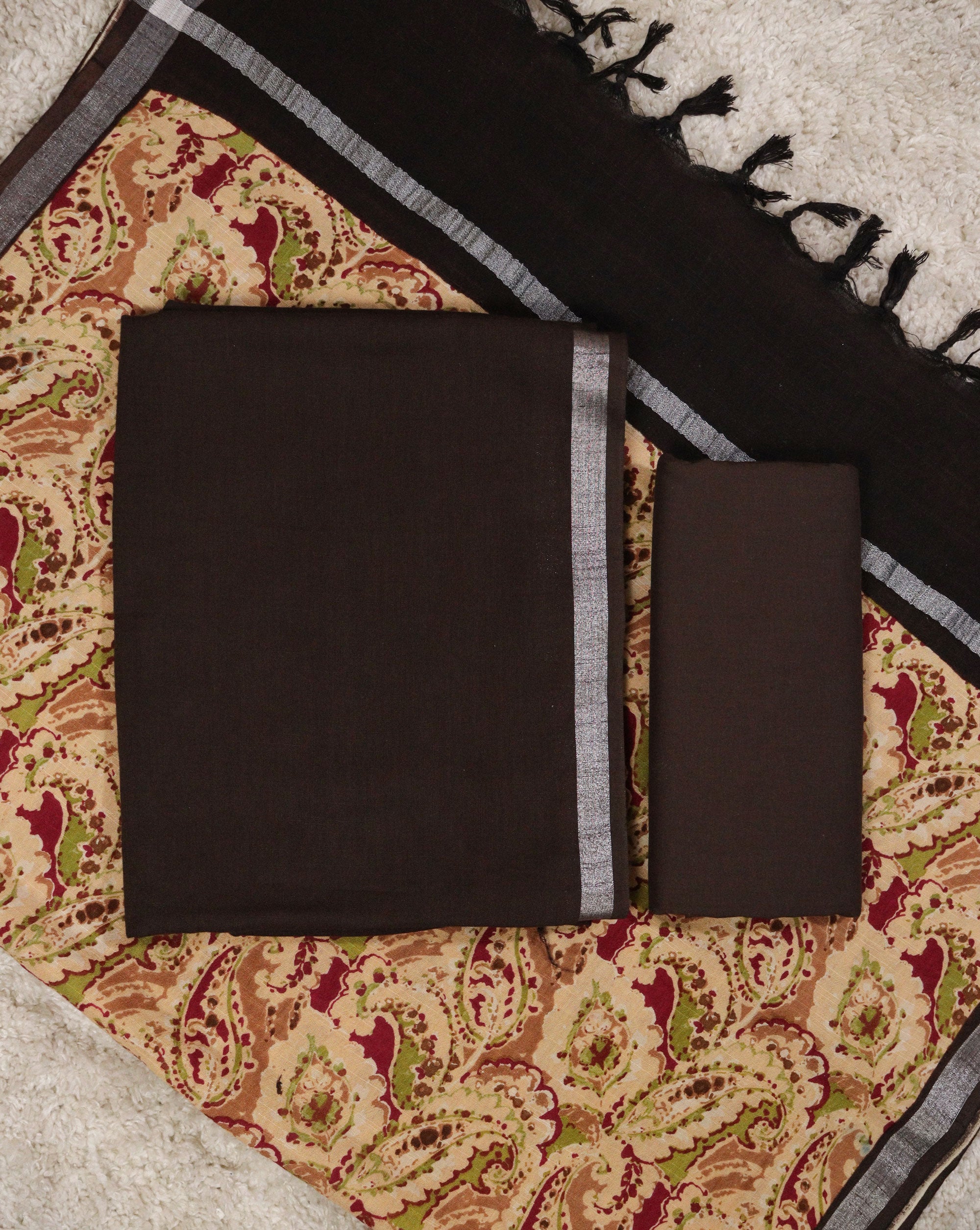 Load image into Gallery viewer, Linen Cotton Unstitched Suit- 2649