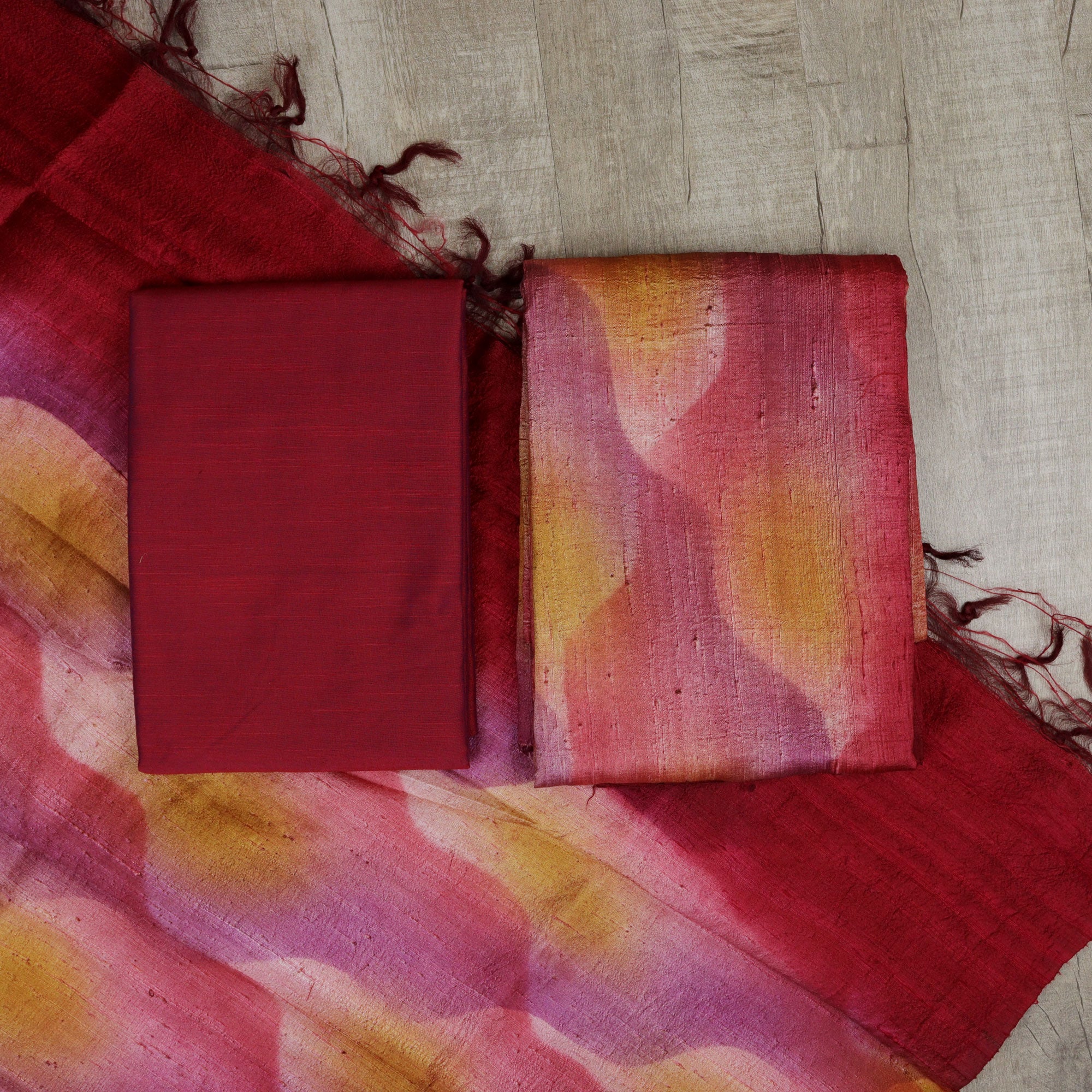 Load image into Gallery viewer, Pure Raw Silk Unstitched Suit- 4774