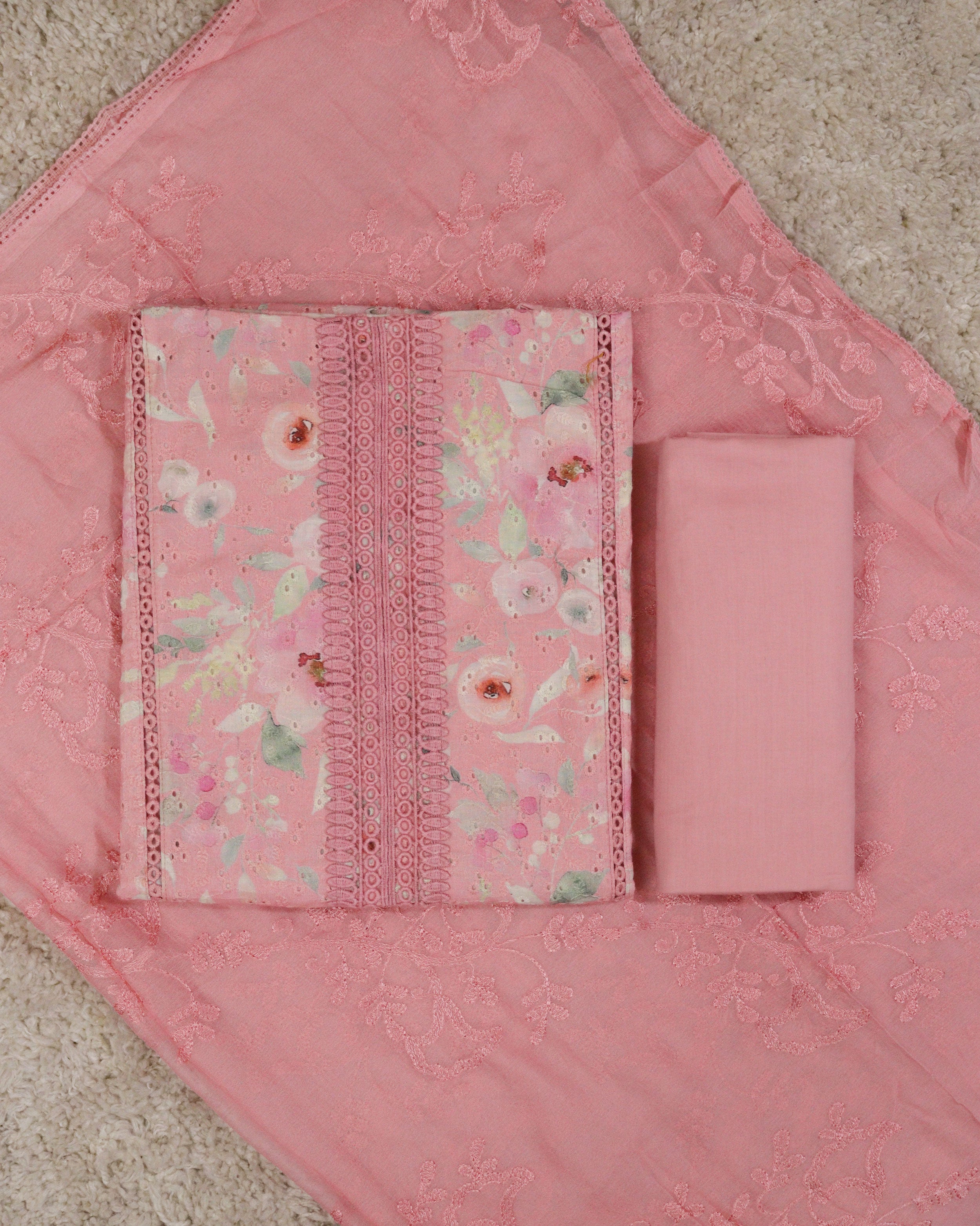 Load image into Gallery viewer, Pure Cotton Ustitched Suit-2770