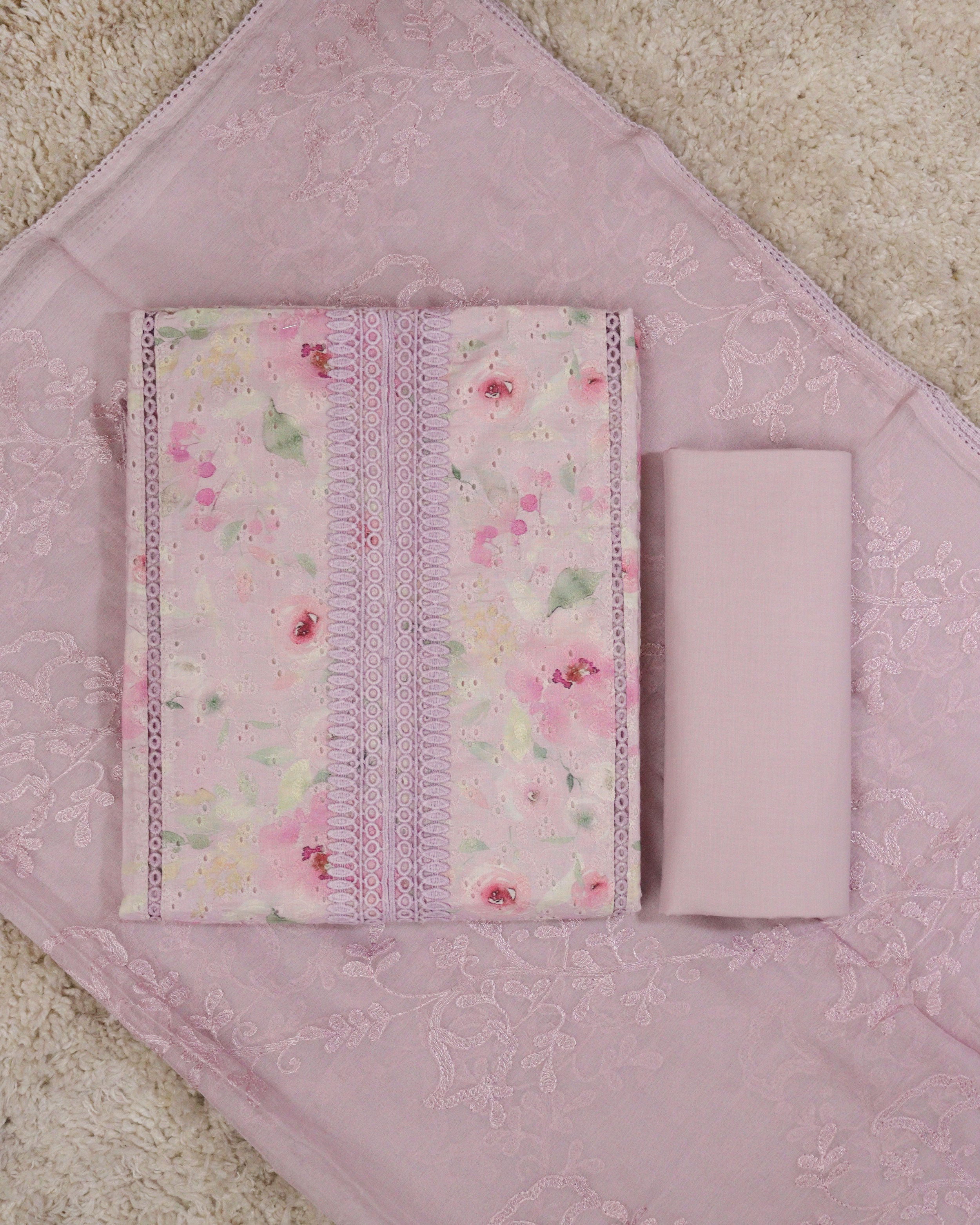 Load image into Gallery viewer, Pure Cotton Ustitched Suit-2770