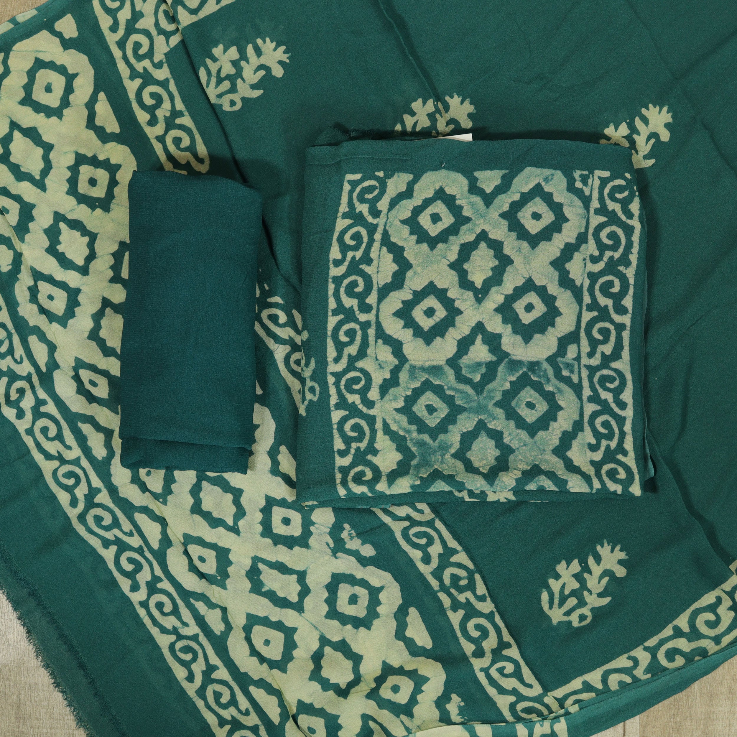 Load image into Gallery viewer, Pure Viscose Georgette unstitched Suit-3448