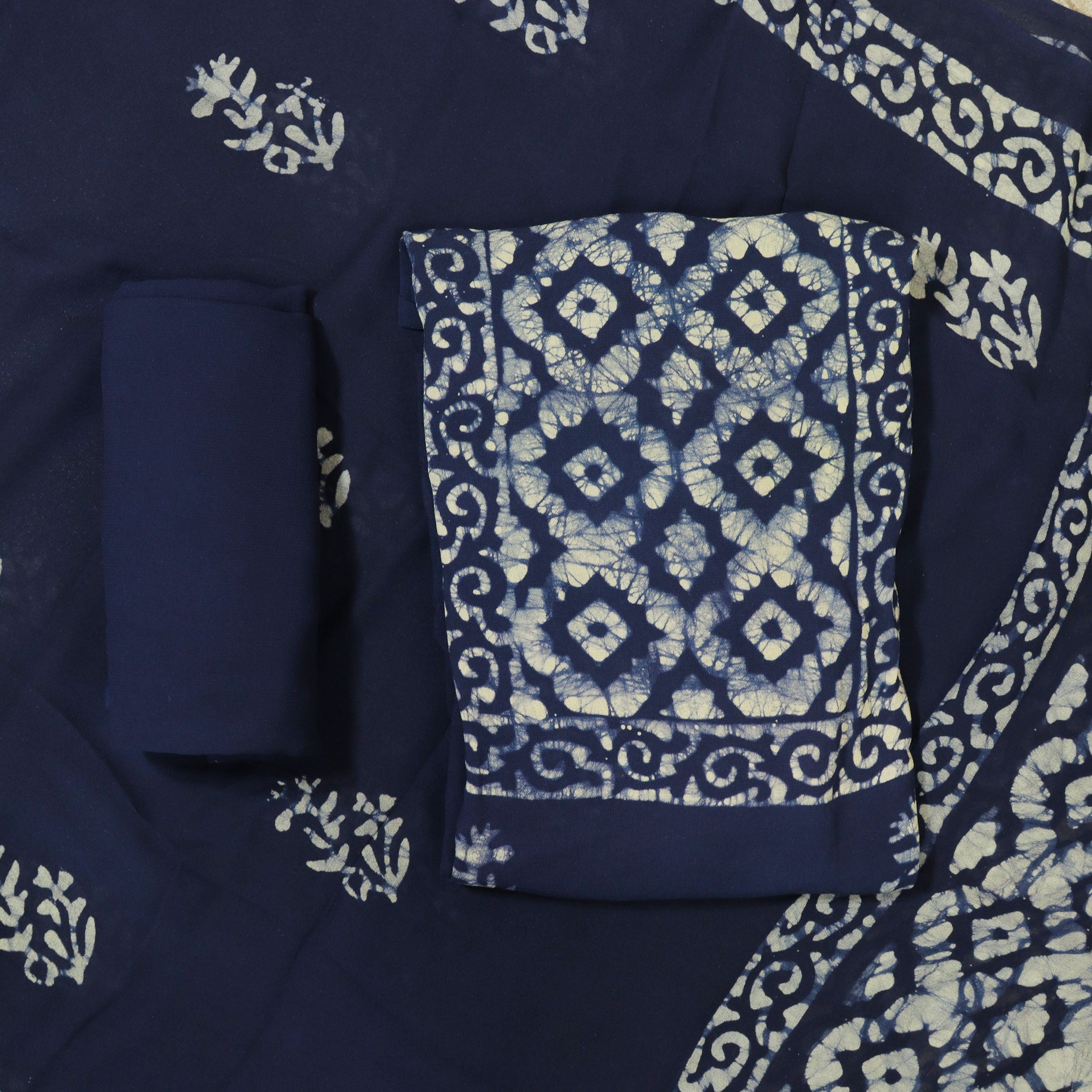 Load image into Gallery viewer, Pure Viscose Georgette unstitched Suit-3448