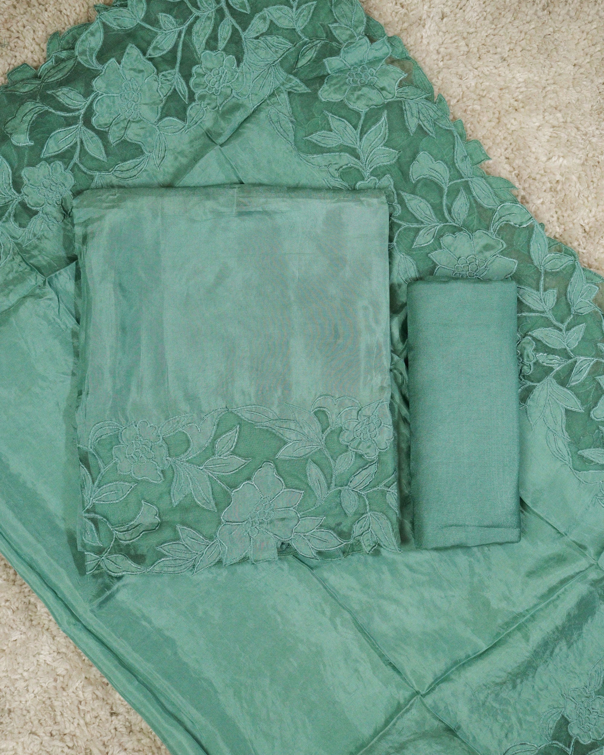 Load image into Gallery viewer, Crape Silk Unstitched Suit-2771