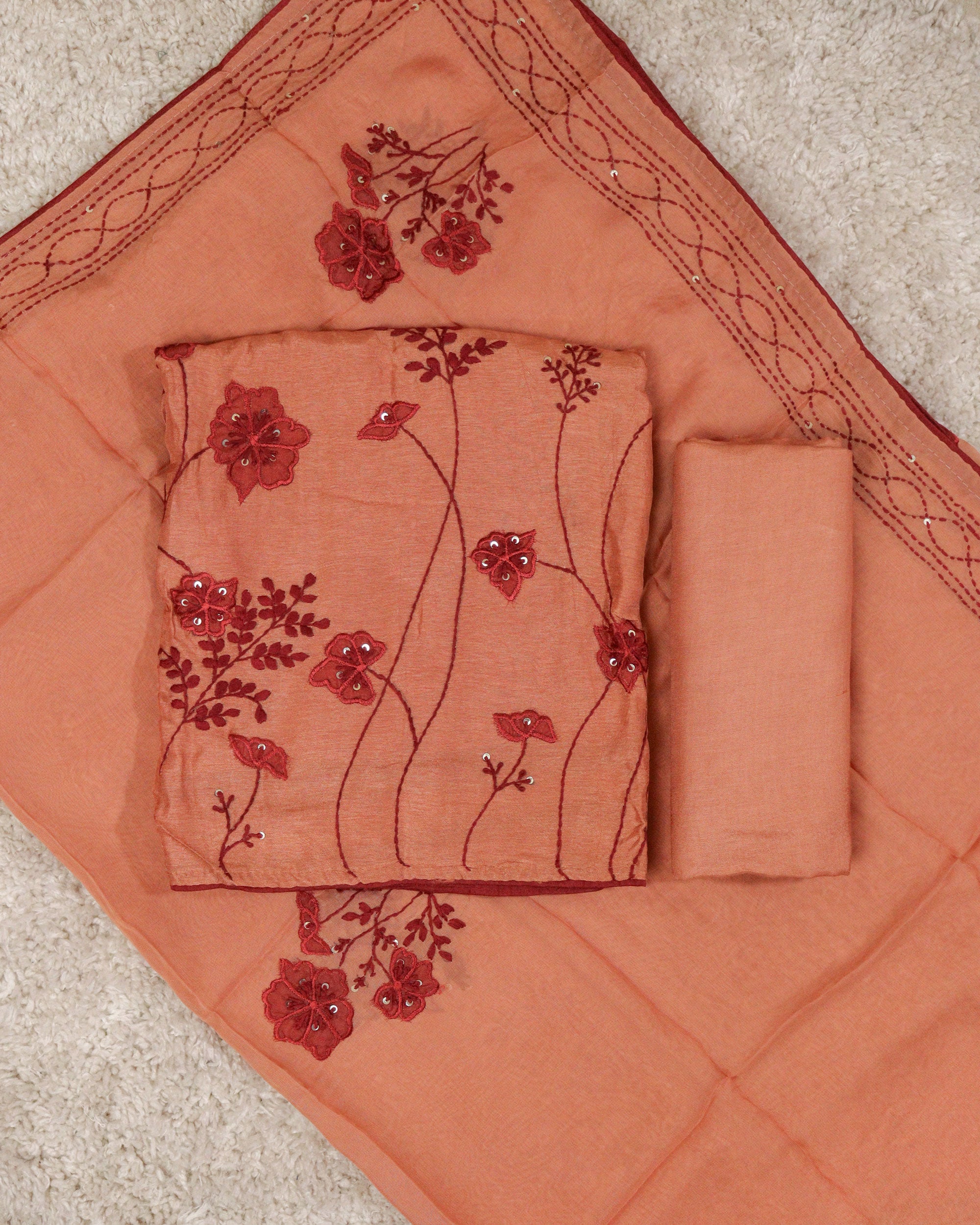 Load image into Gallery viewer, Gajji Silk Unstitched Suit- 2771