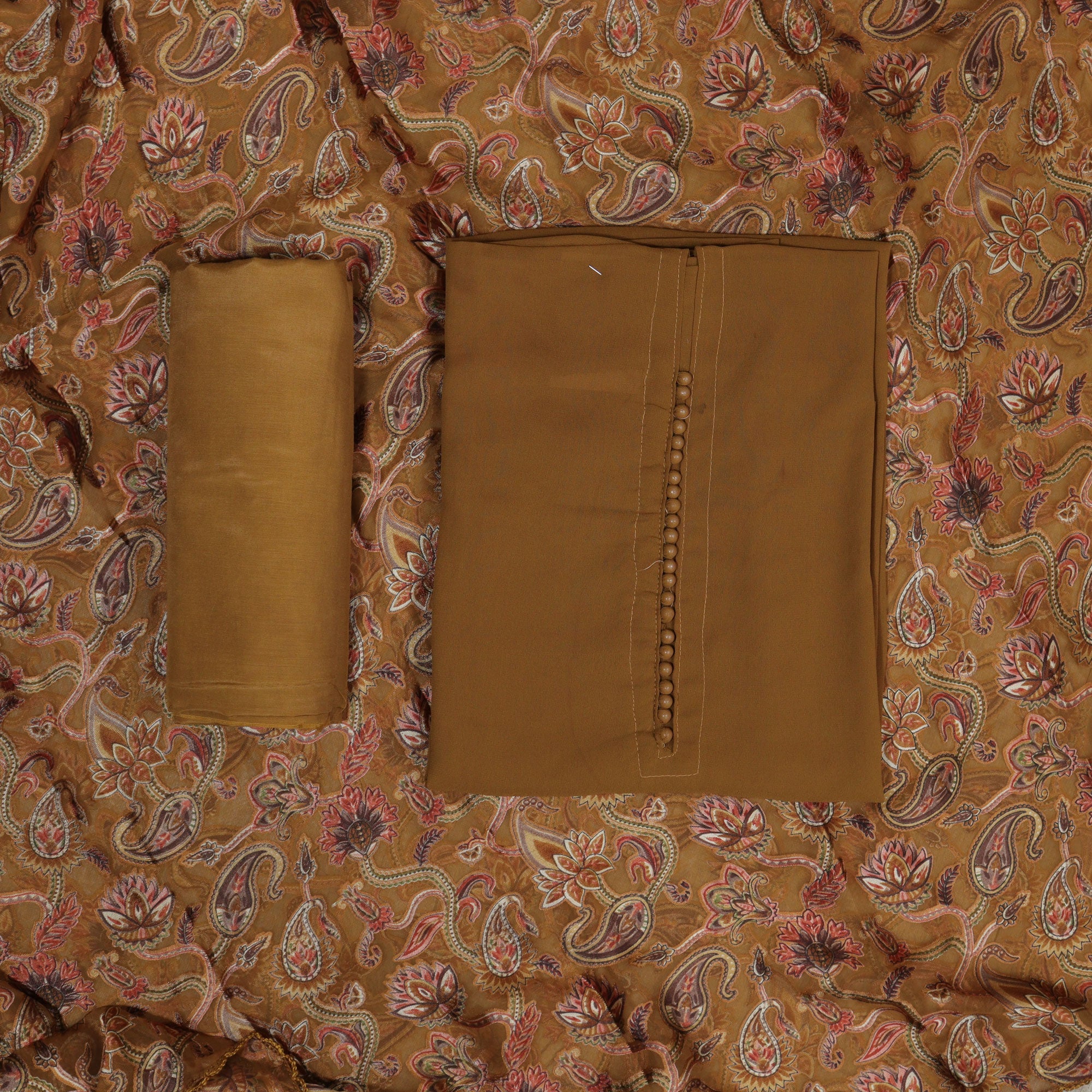 Load image into Gallery viewer, Faux Georgette Unstitched Suit-4851