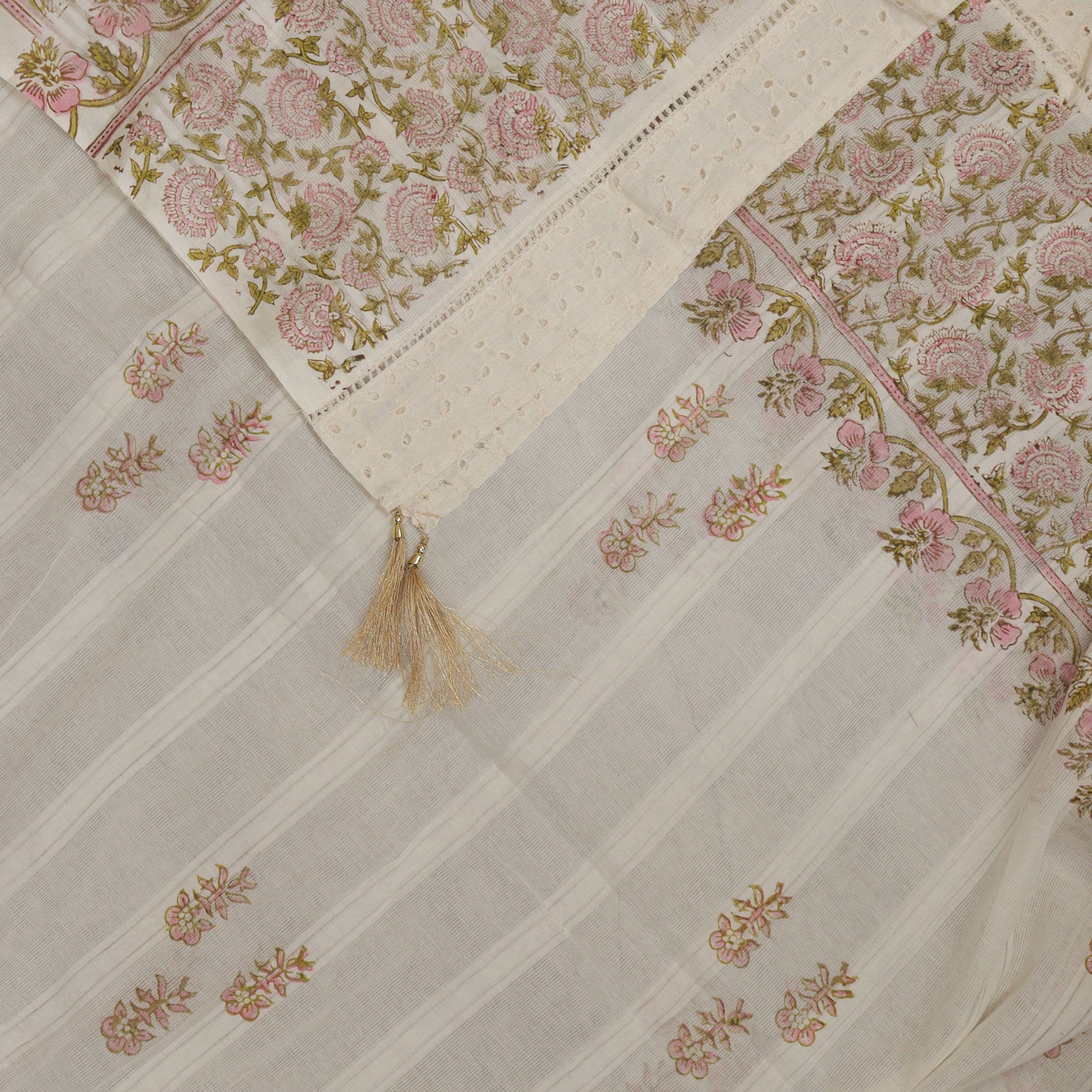 Load image into Gallery viewer, Pure Cotton Hacoba Unstitched Suit-4862