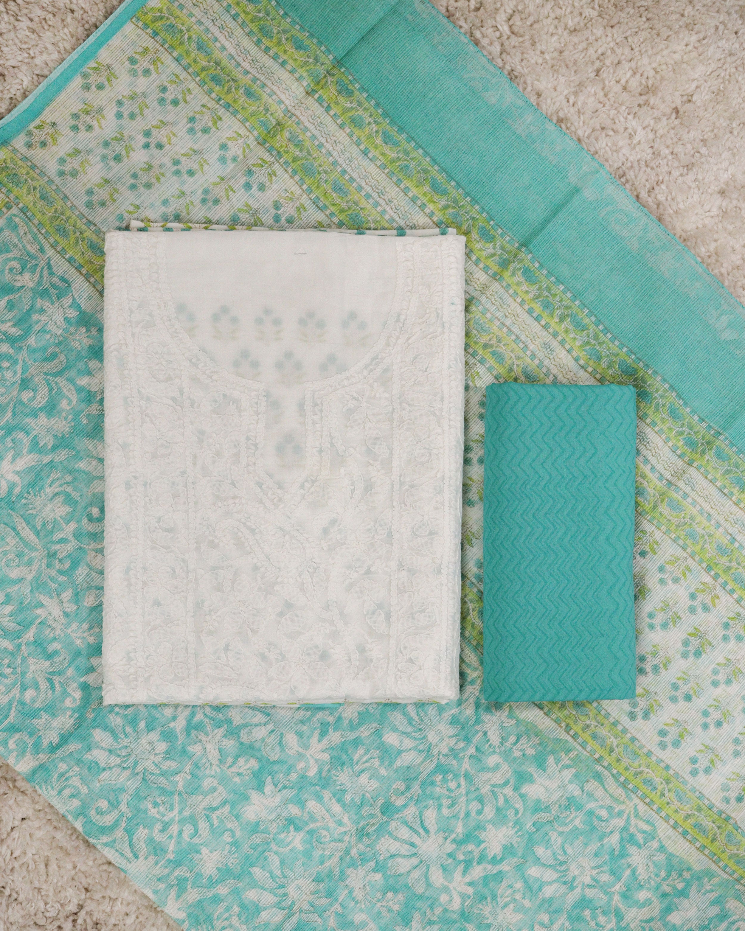 Load image into Gallery viewer, Pure Cotton Unstitched Suit-2849