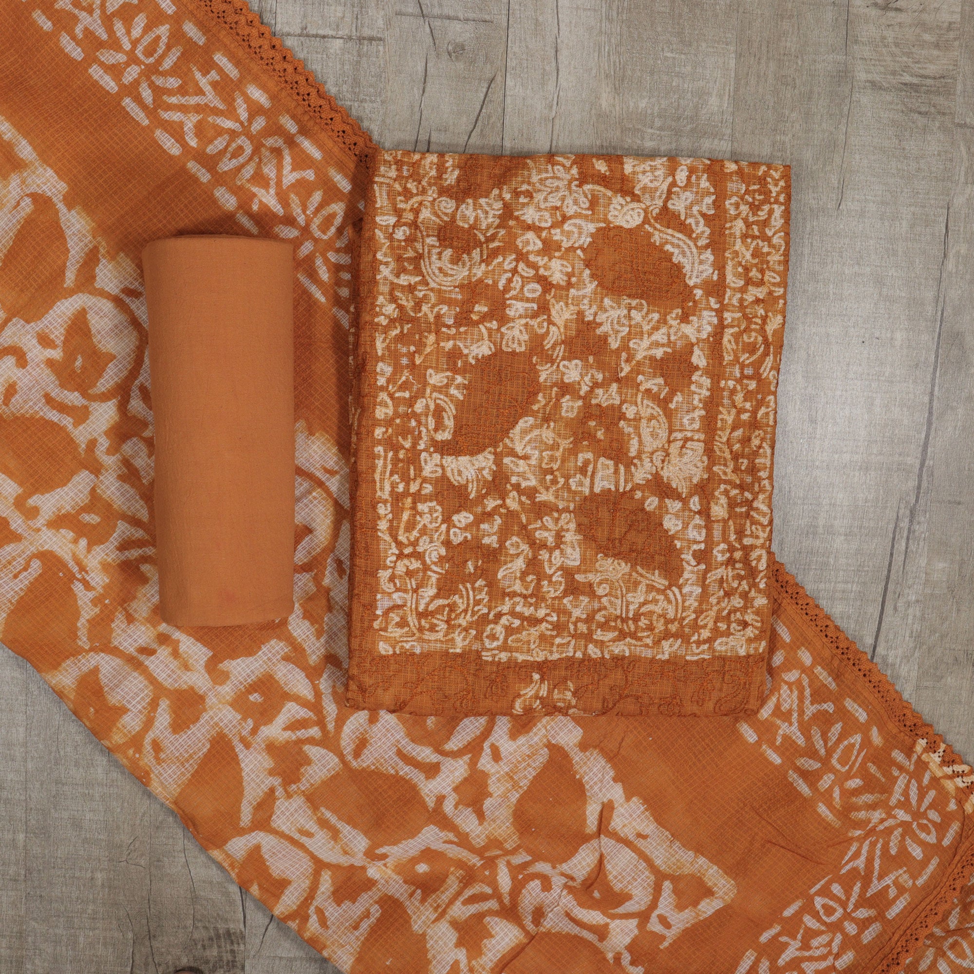 Load image into Gallery viewer, Pure Kota Cotton Unstitched Suit-4829