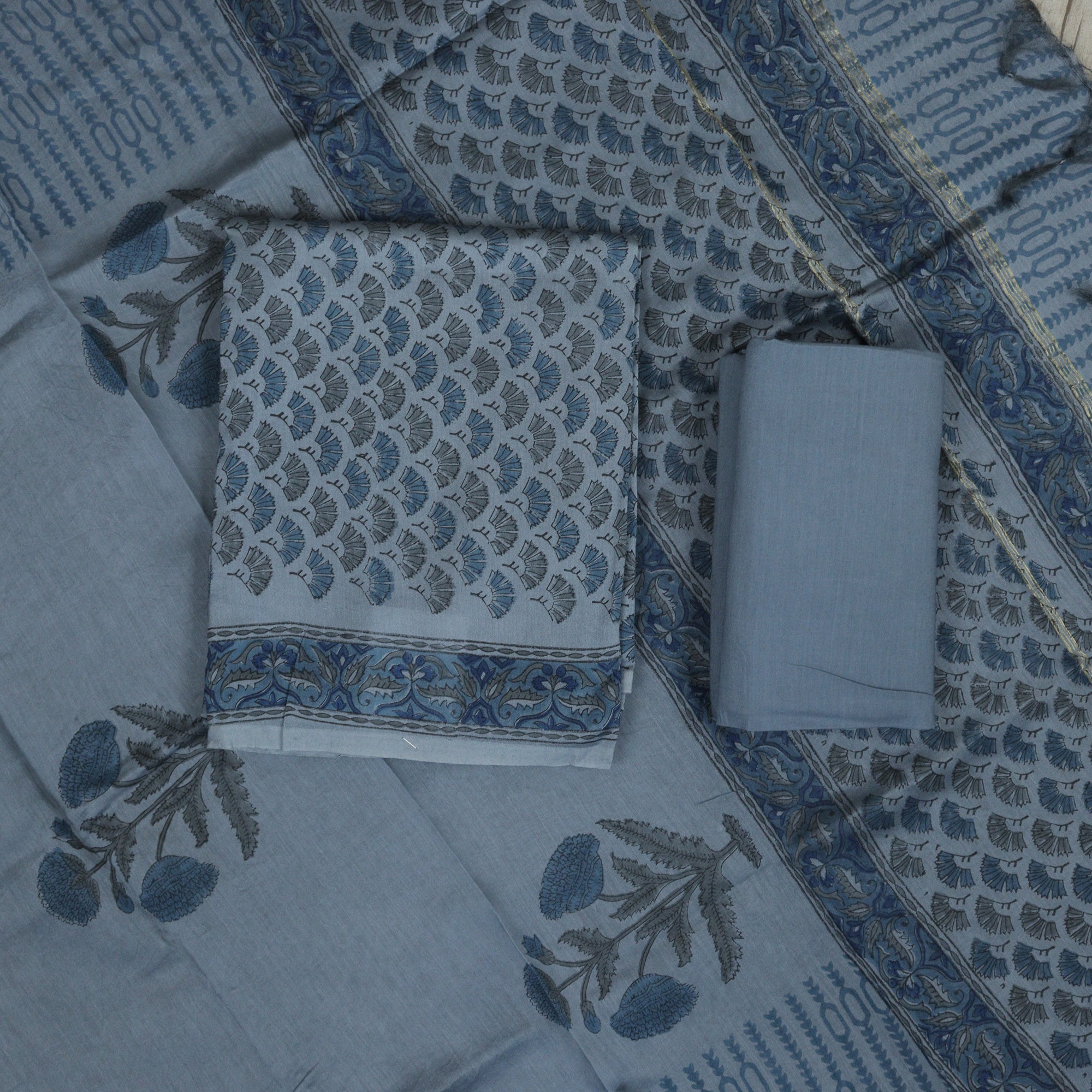 Load image into Gallery viewer, Chanderi Silk Unstitched-4678