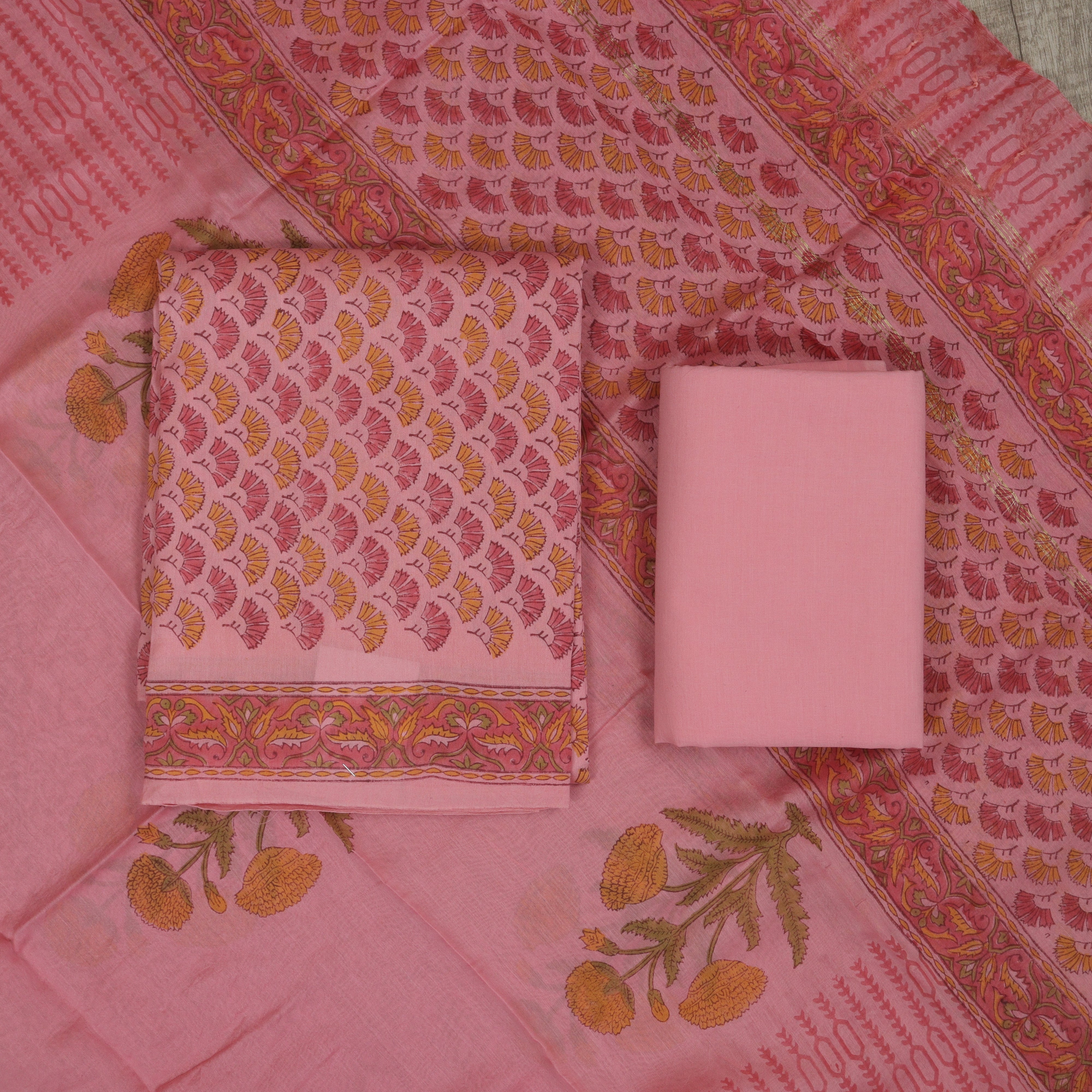 Load image into Gallery viewer, Chanderi Silk Unstitched-4678