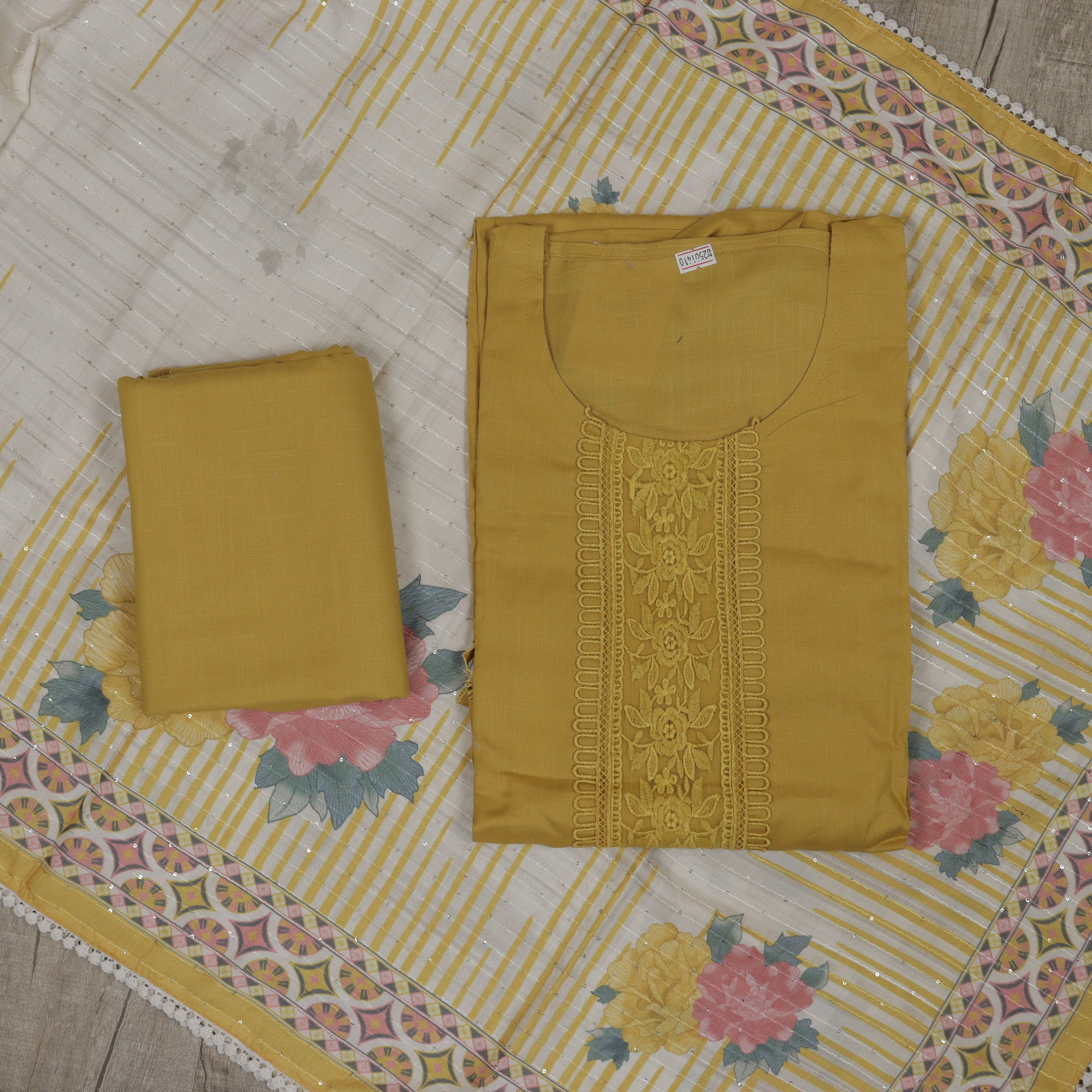 Load image into Gallery viewer, Rayon Cotton Unstitched Suit-4922