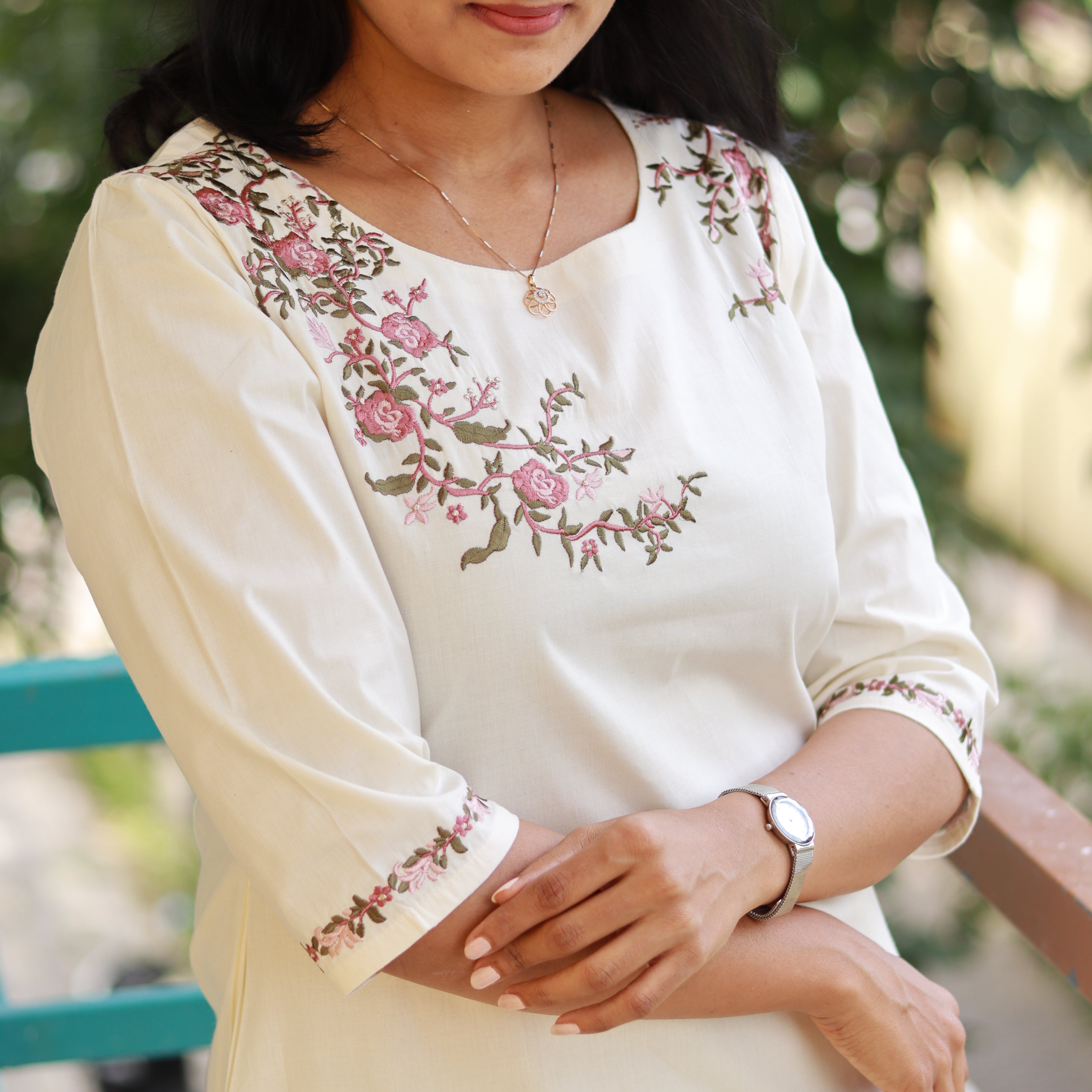 Load image into Gallery viewer, Pure Cotton Kurti - 3732