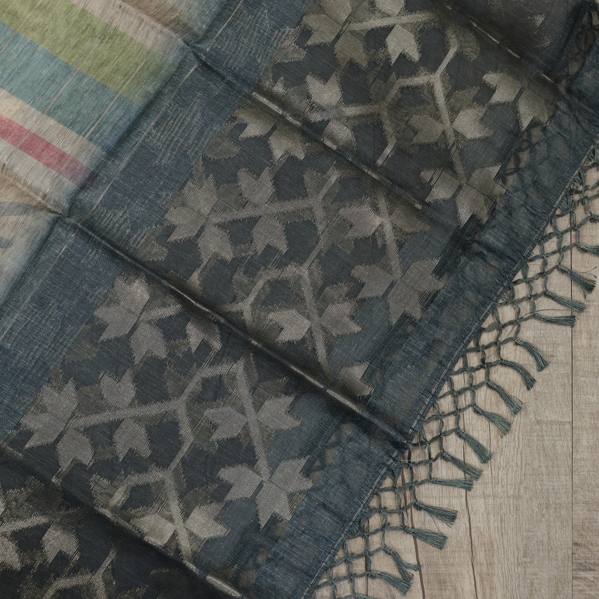 Load image into Gallery viewer, Semi Tussar Silk Unstitched Suit - 4947