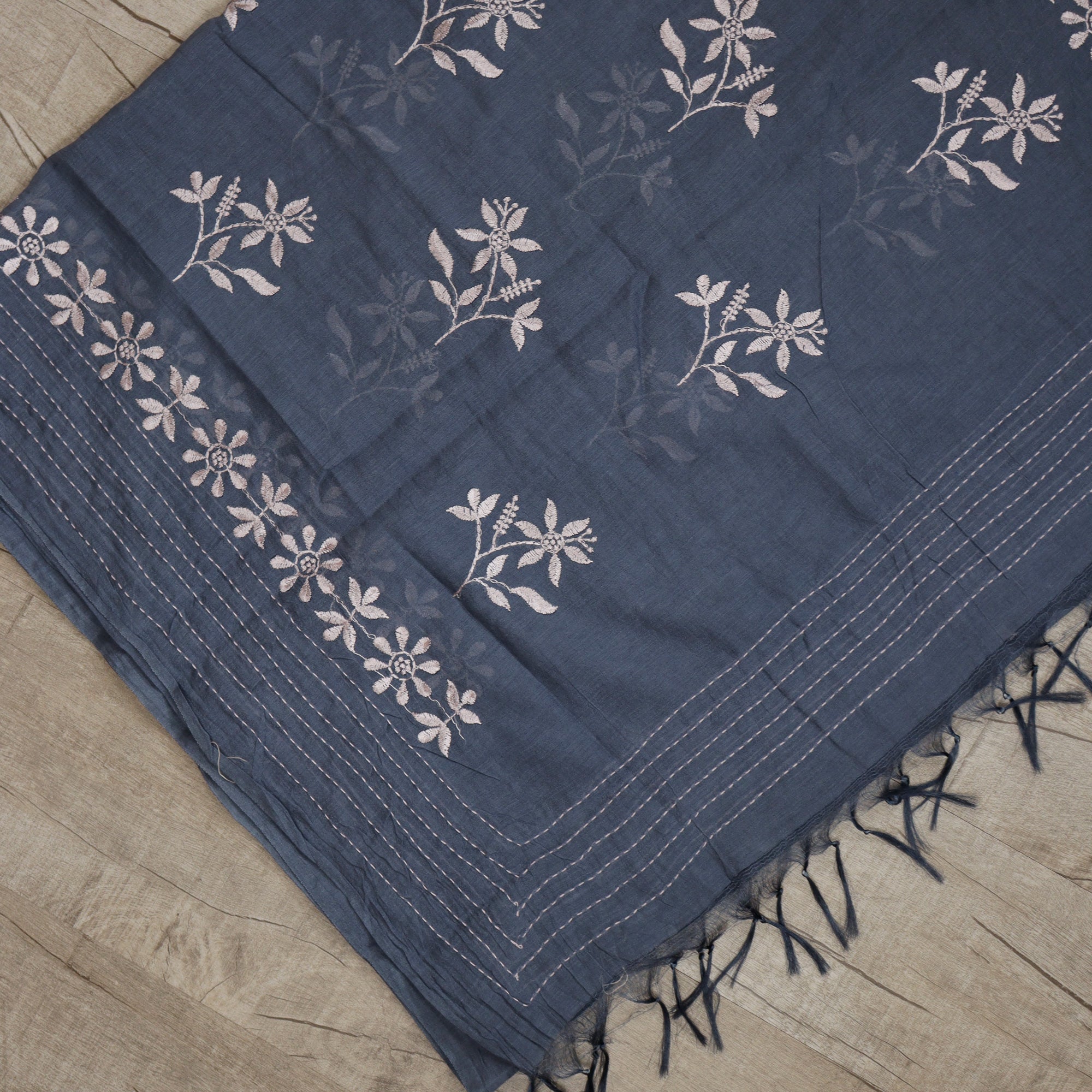 Load image into Gallery viewer, LINEN COTTON UNSTITCHED SUIT-4989