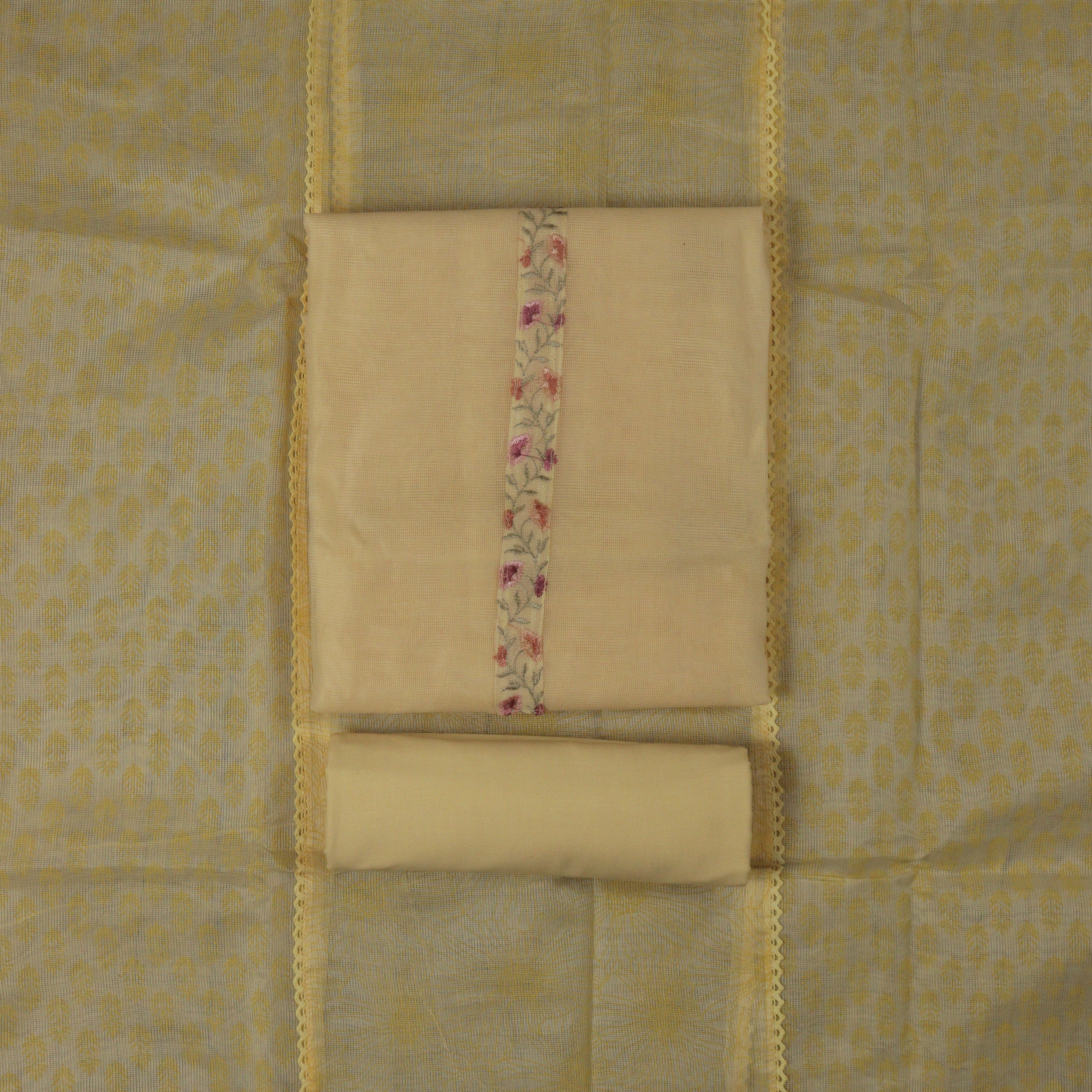 Load image into Gallery viewer, Net Kota Unstitched Suit-5096