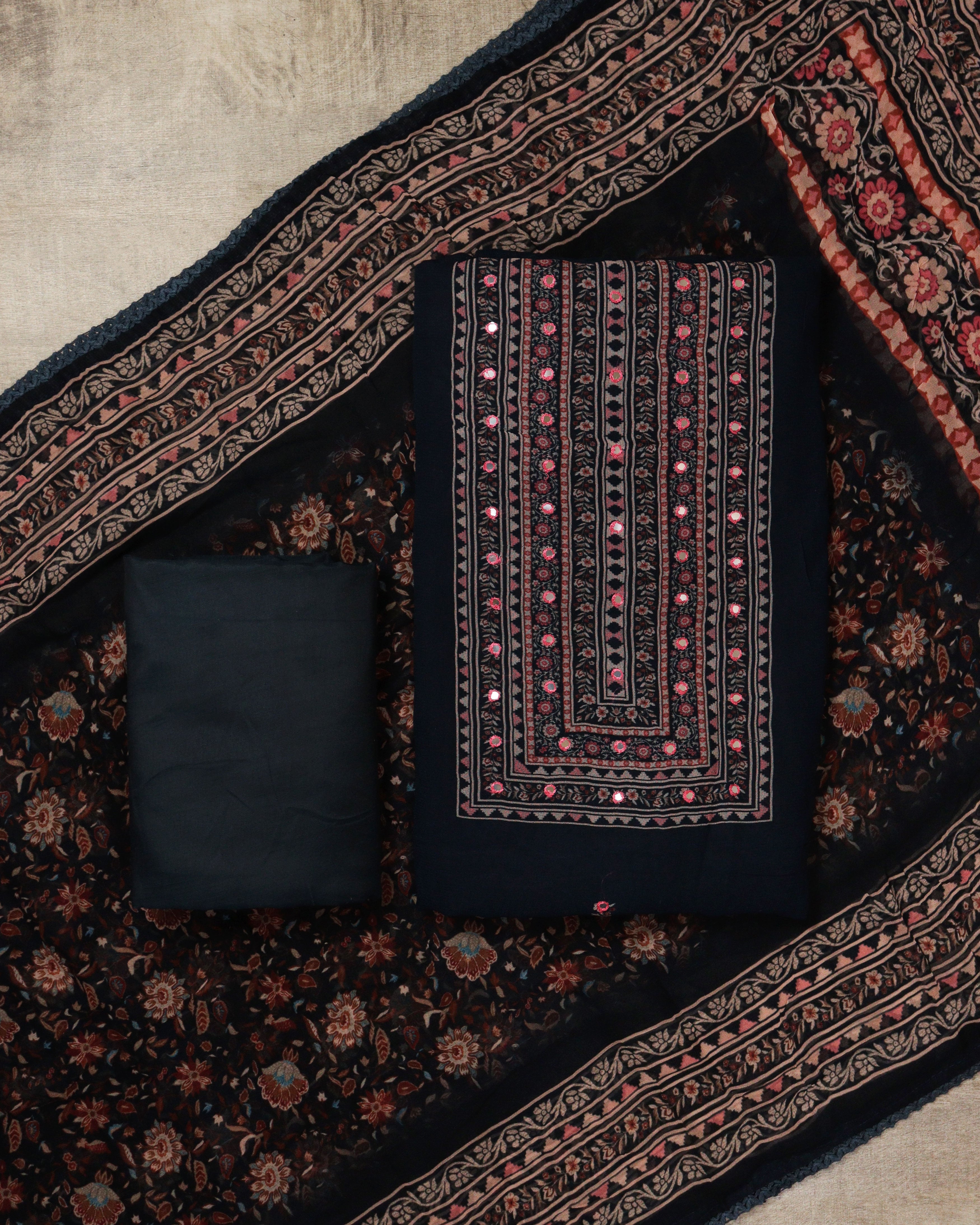 Load image into Gallery viewer, Georgette Unstitched Suit- 5141