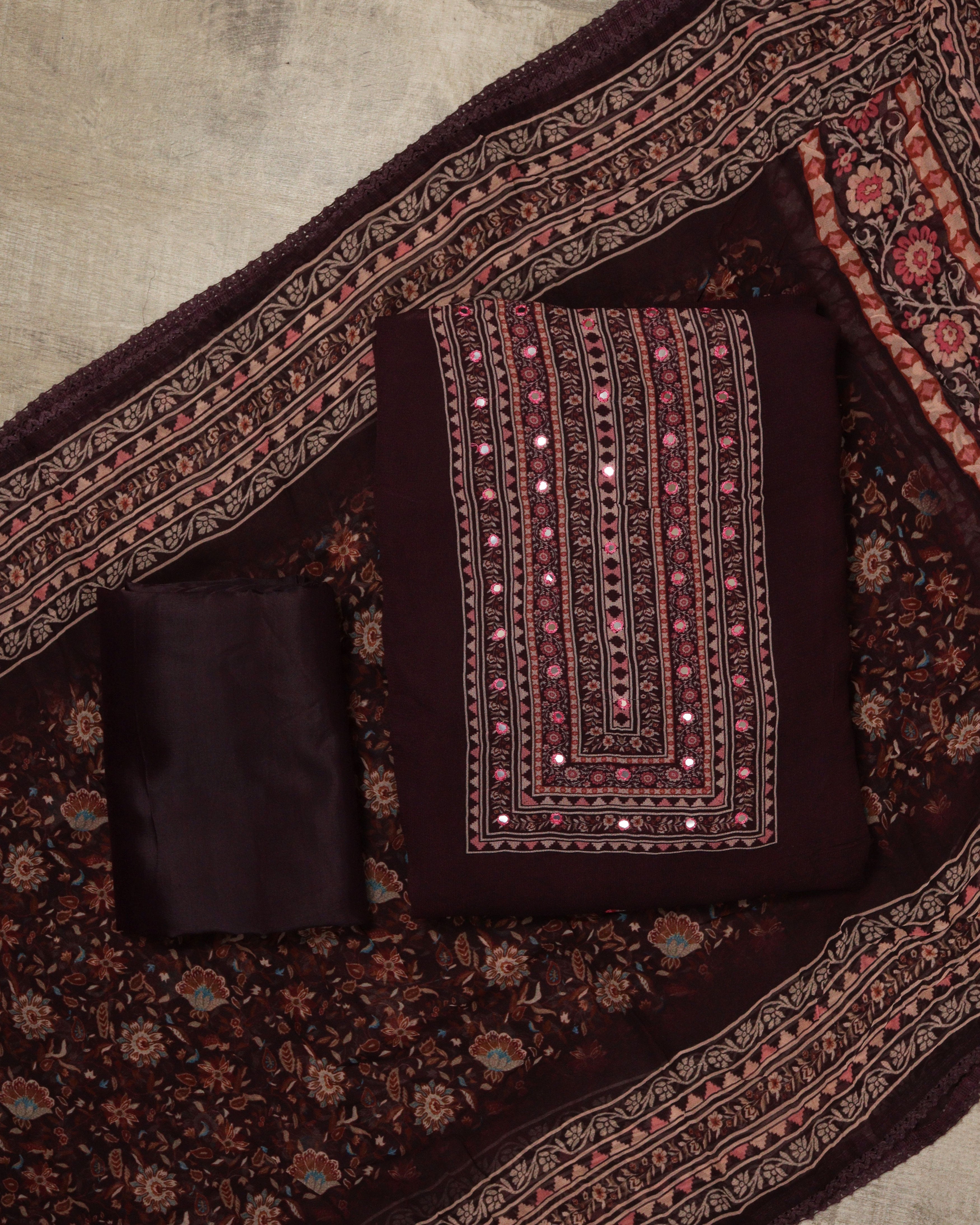 Load image into Gallery viewer, Georgette Unstitched Suit- 5141