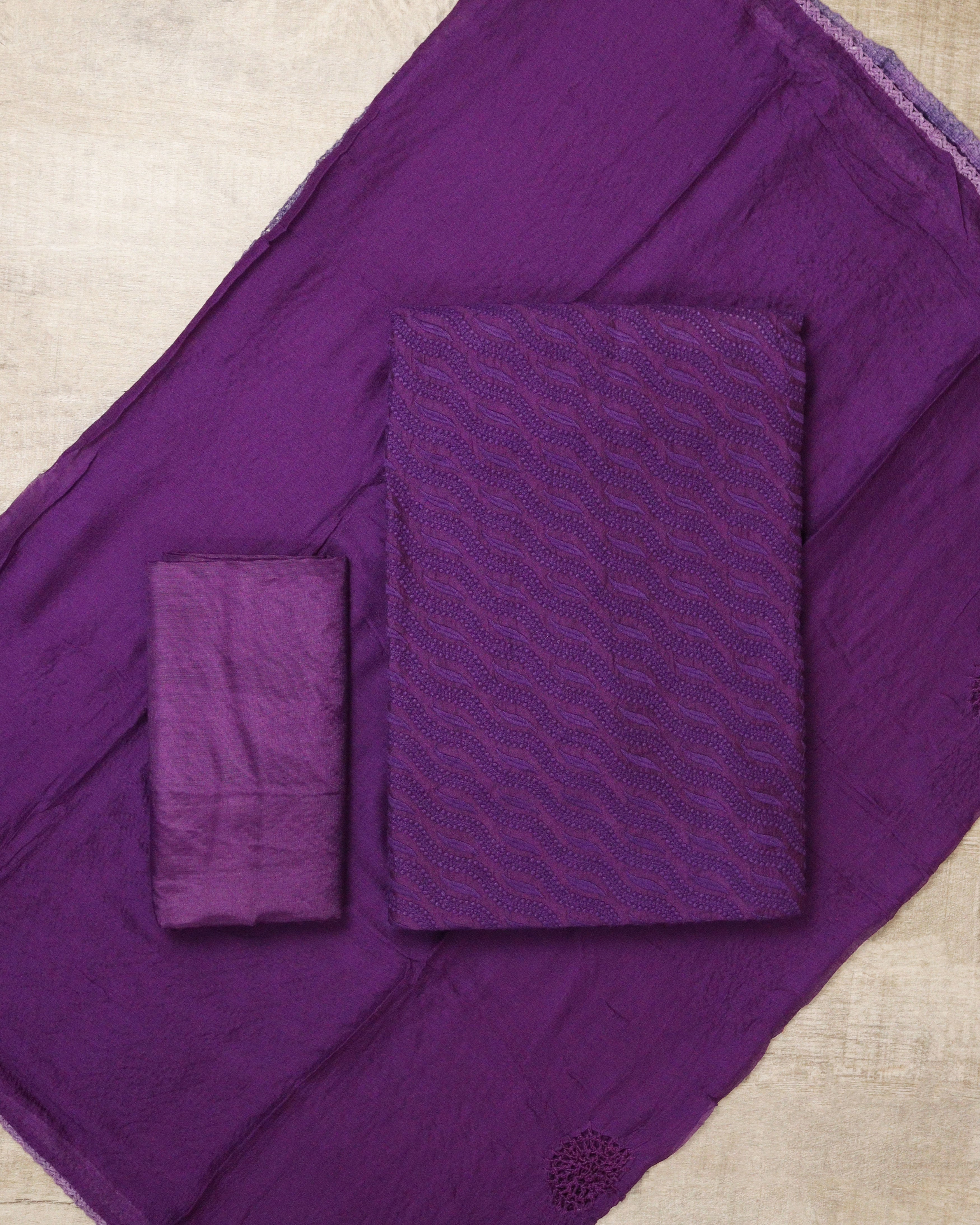 Load image into Gallery viewer, Chanderi Unstiched Suit- 5175