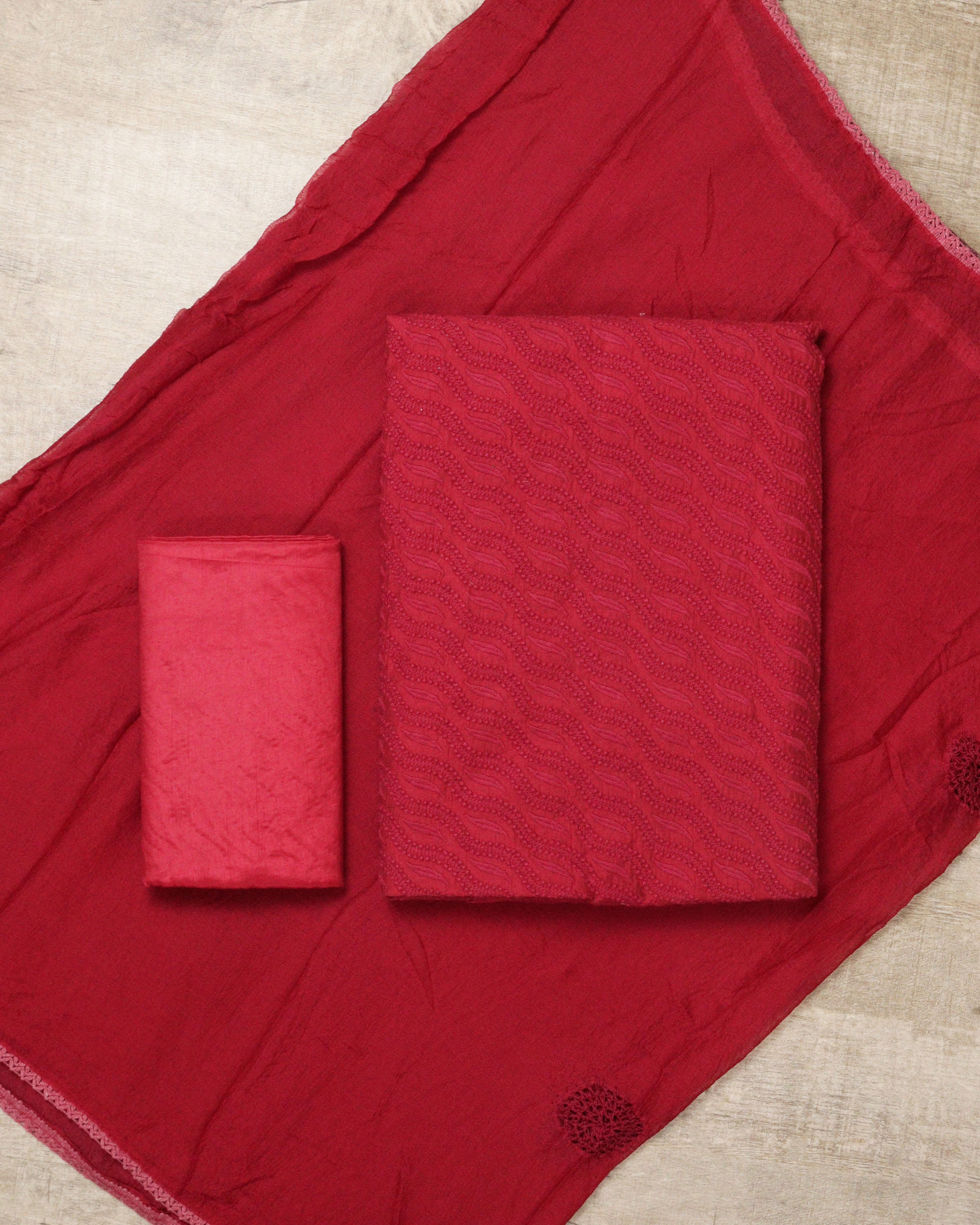 Load image into Gallery viewer, Chanderi Unstiched Suit- 5175