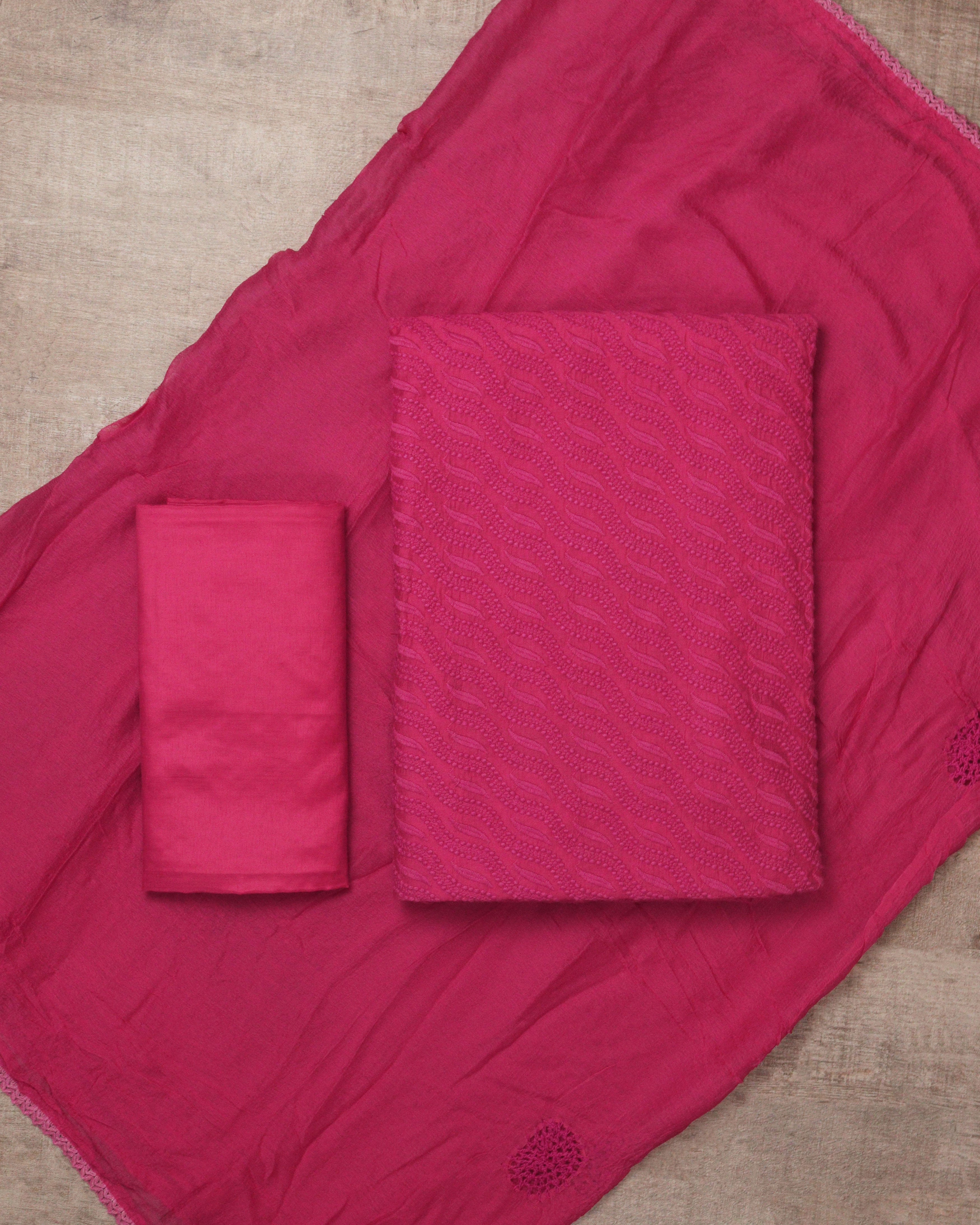 Load image into Gallery viewer, Chanderi Unstiched Suit- 5175