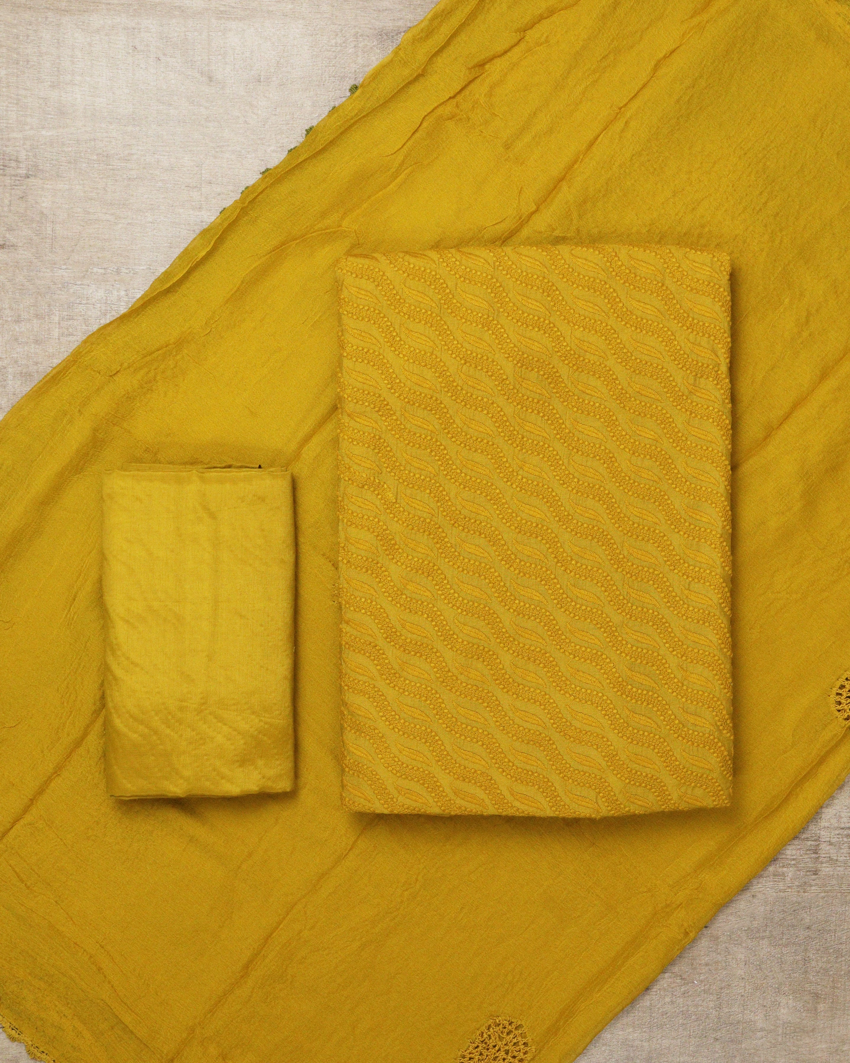 Load image into Gallery viewer, Chanderi Unstiched Suit- 5175