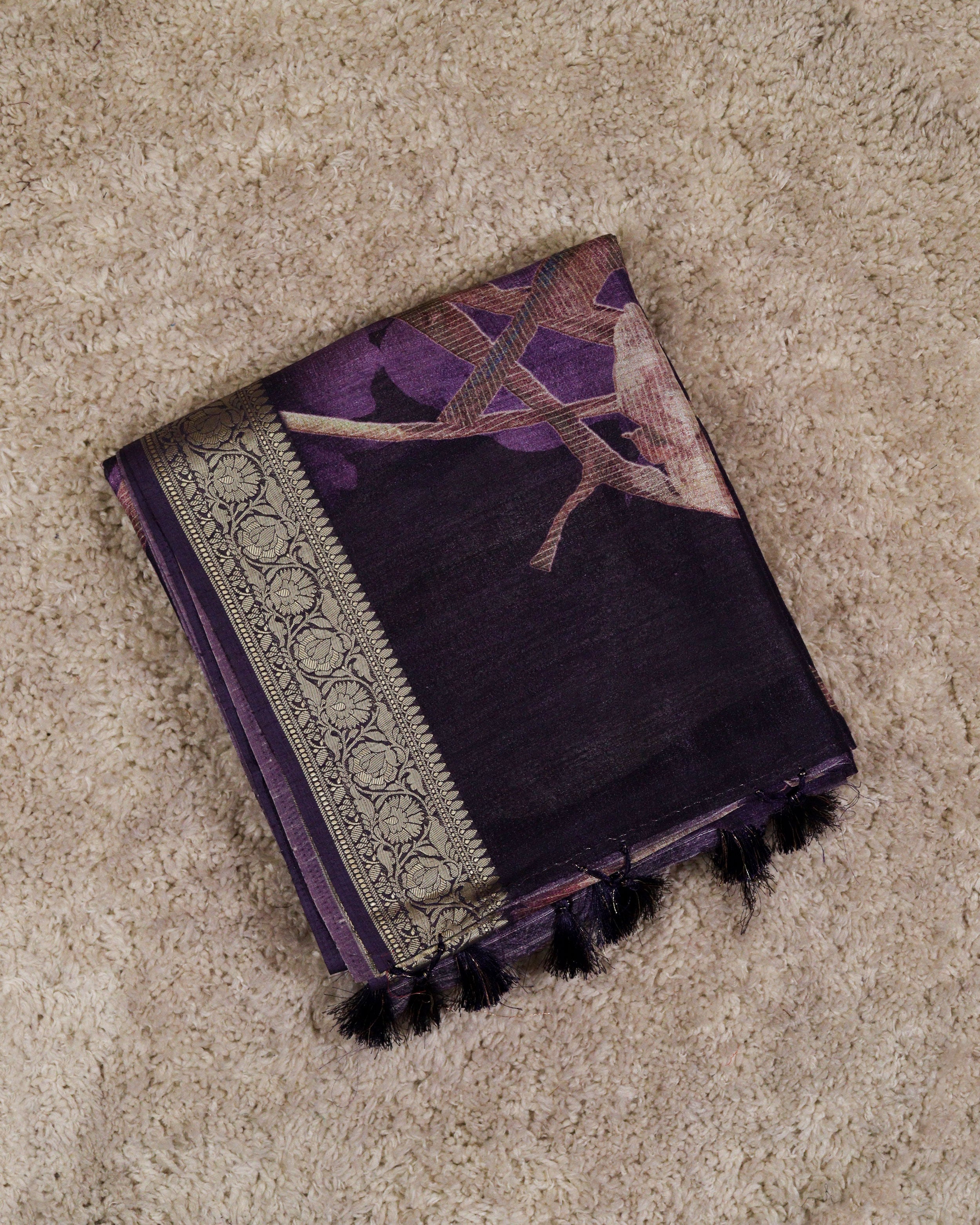 Load image into Gallery viewer, Semi Jute Silk Saree-2533