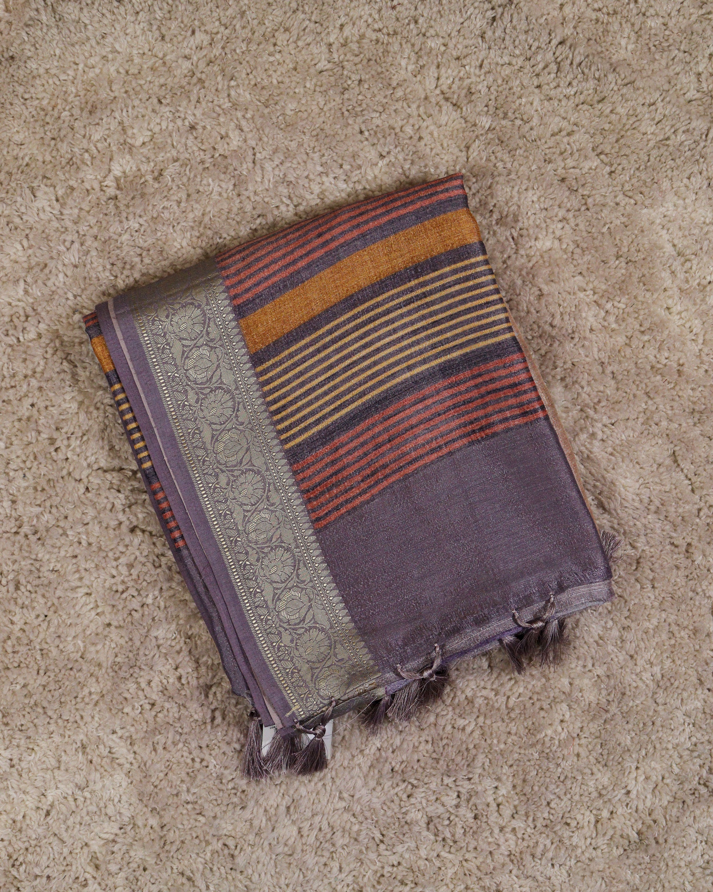 Load image into Gallery viewer, Semi Jute Silk Saree-2533