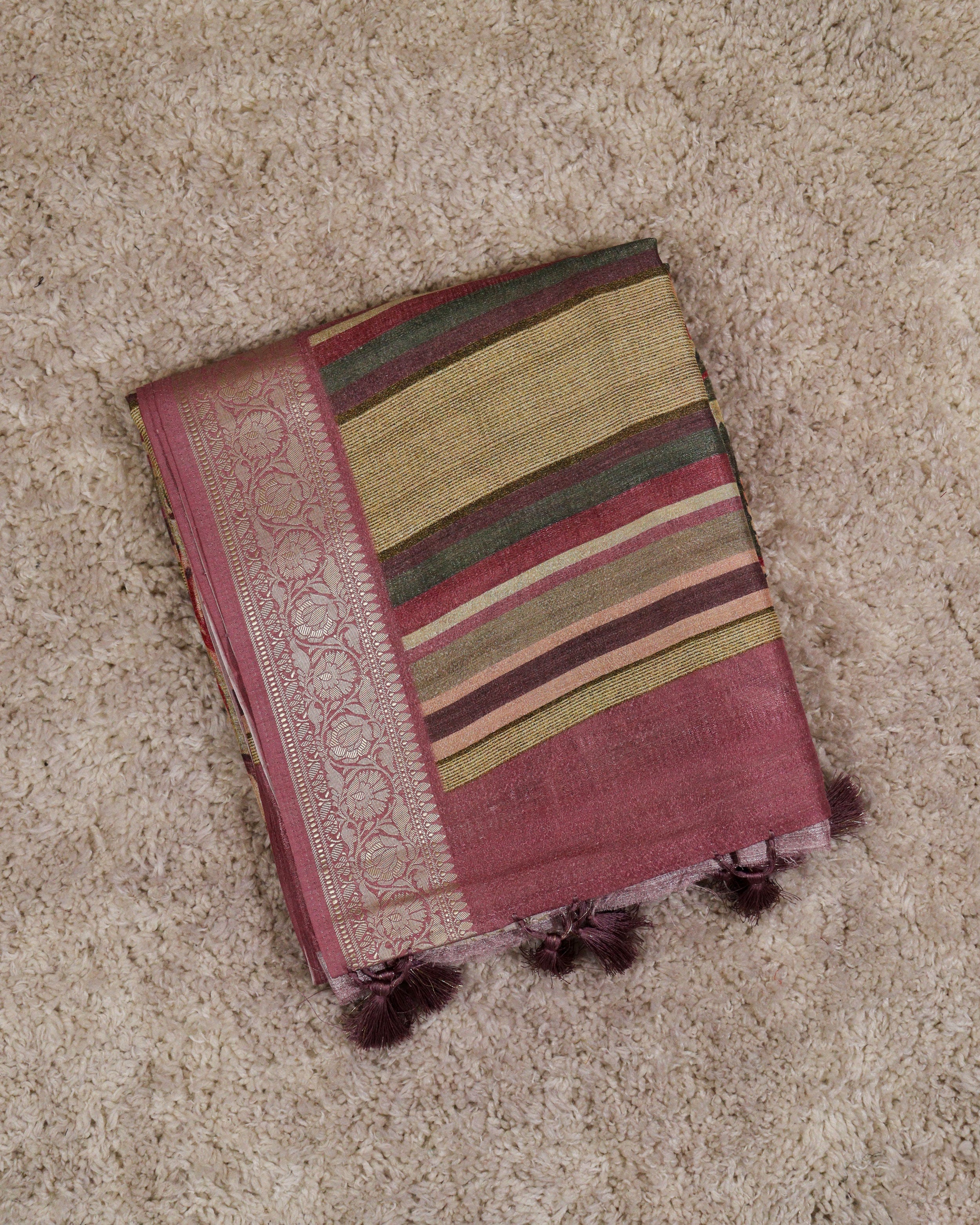 Load image into Gallery viewer, Semi Jute Silk Saree-2533