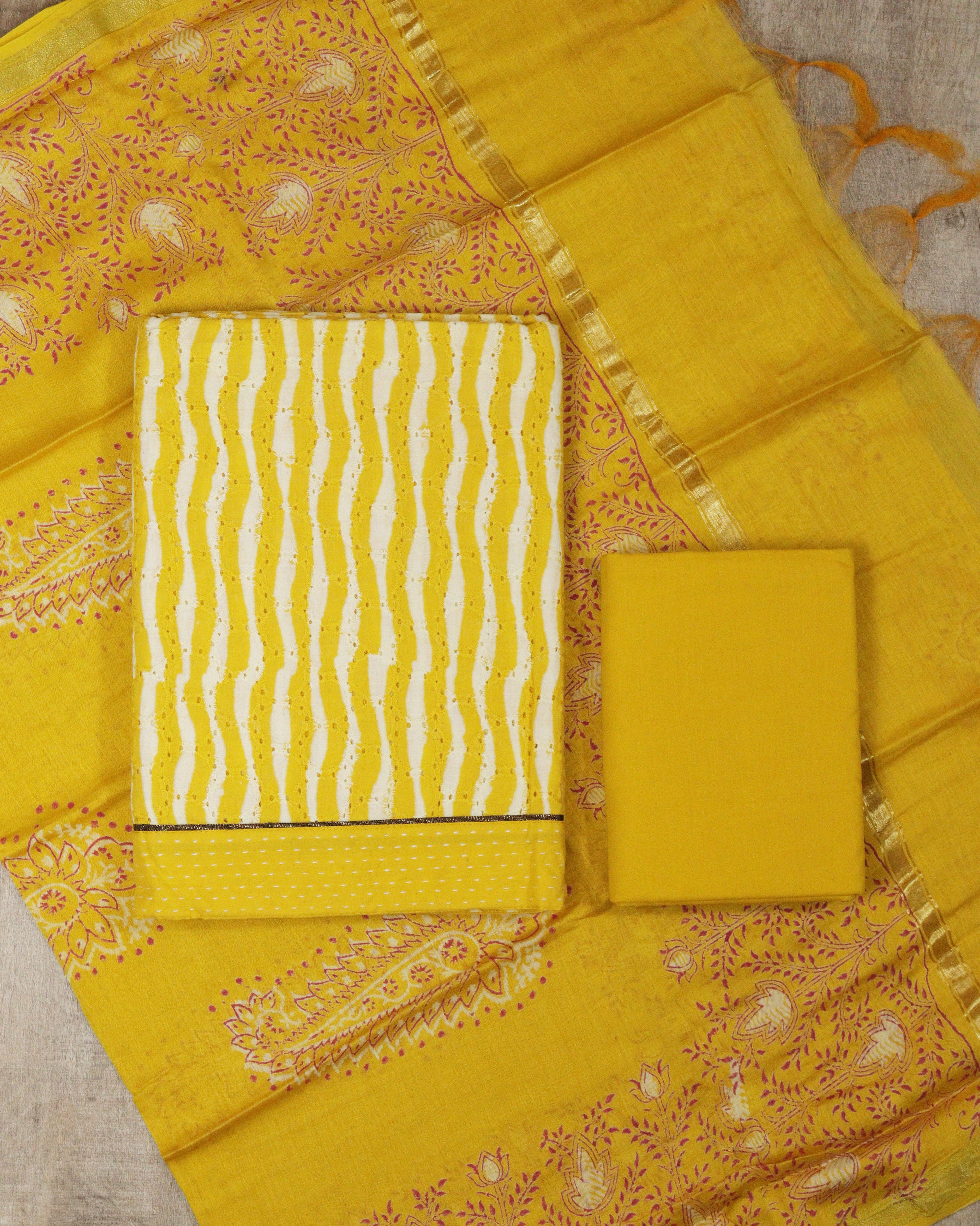 Load image into Gallery viewer, Pure Cotton Unstitched Suit-5242