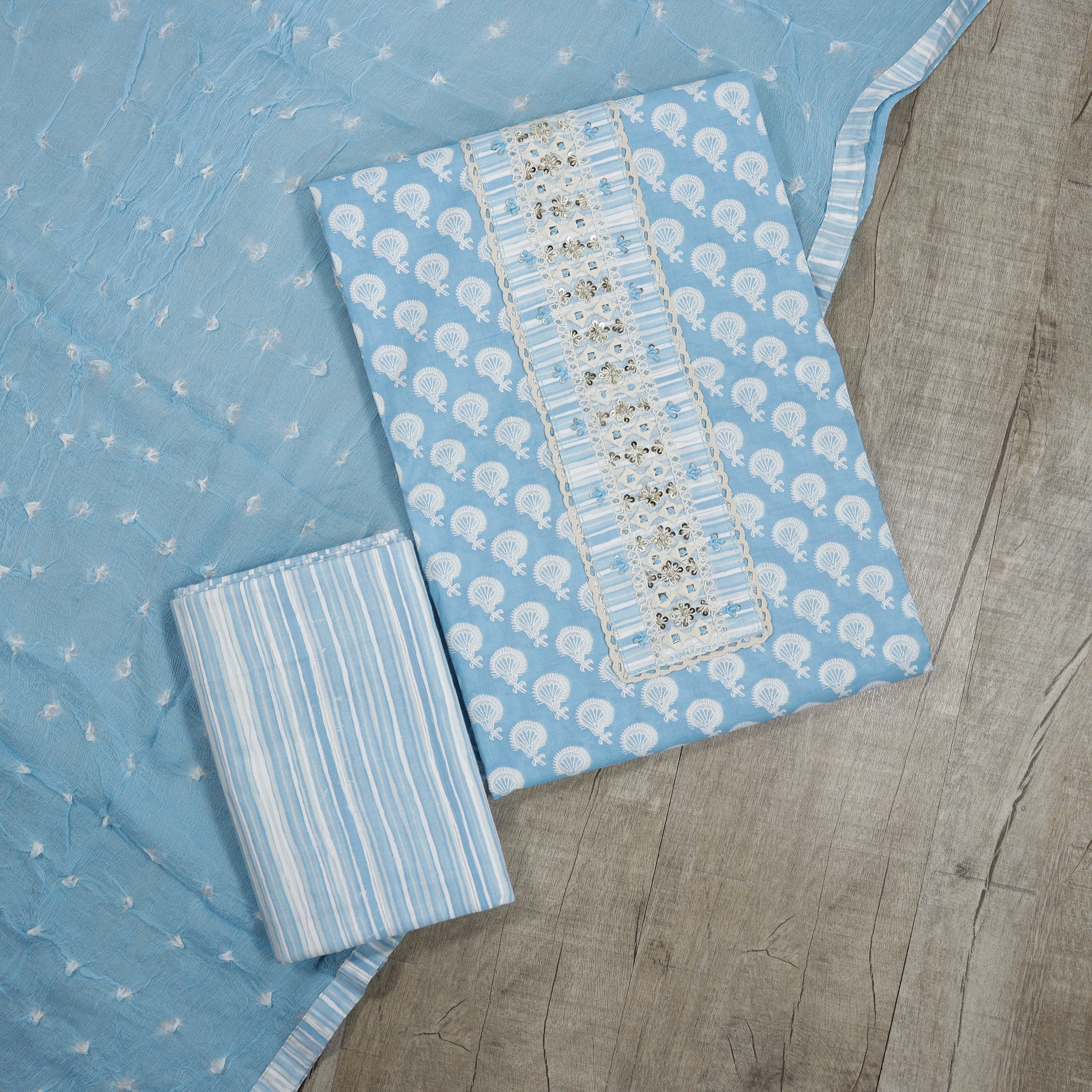 Load image into Gallery viewer, Pure Cotton Unstitched Suit - 1822 (1860)