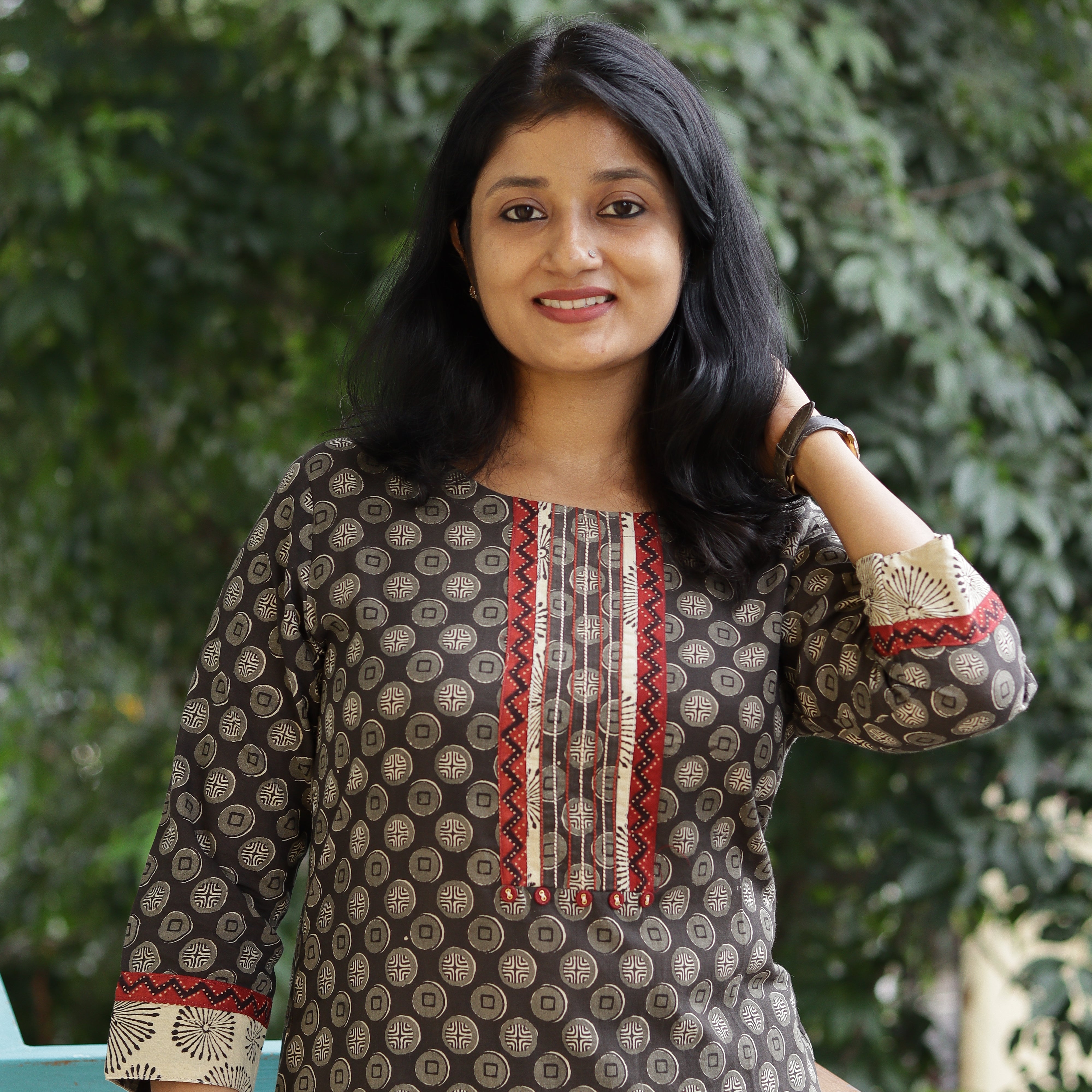 Load image into Gallery viewer, Cotton Printed Kurti - 3663