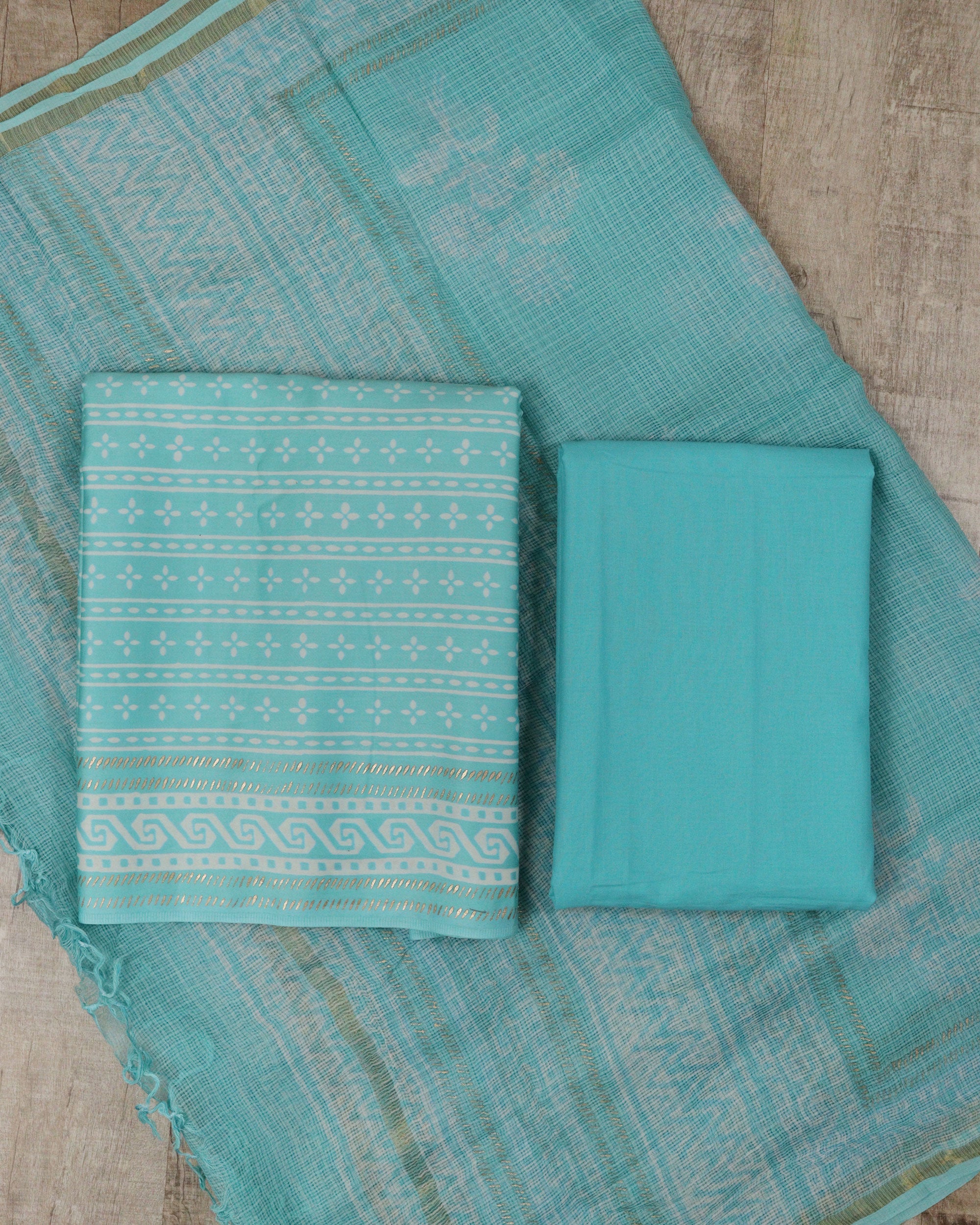 Load image into Gallery viewer, Modal Cotton Unstitched Suit- 5237