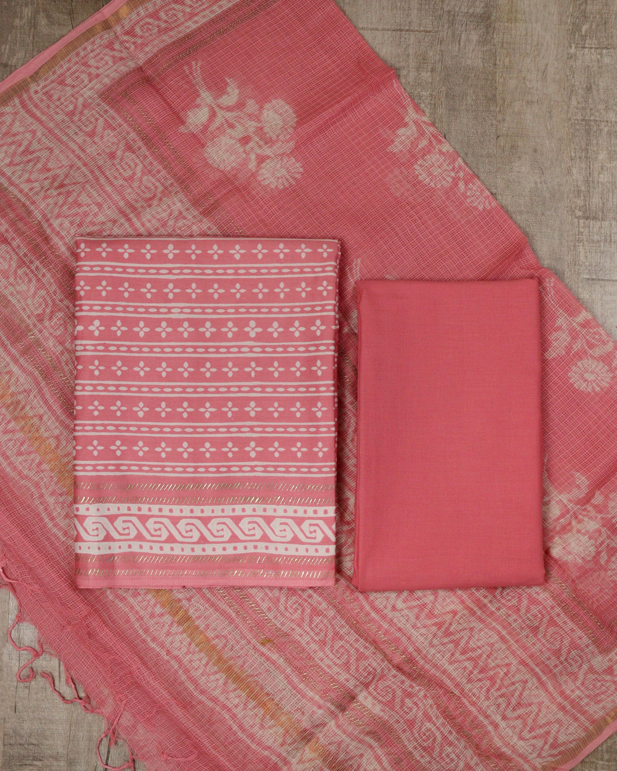 Load image into Gallery viewer, Modal Cotton Unstitched Suit- 5237