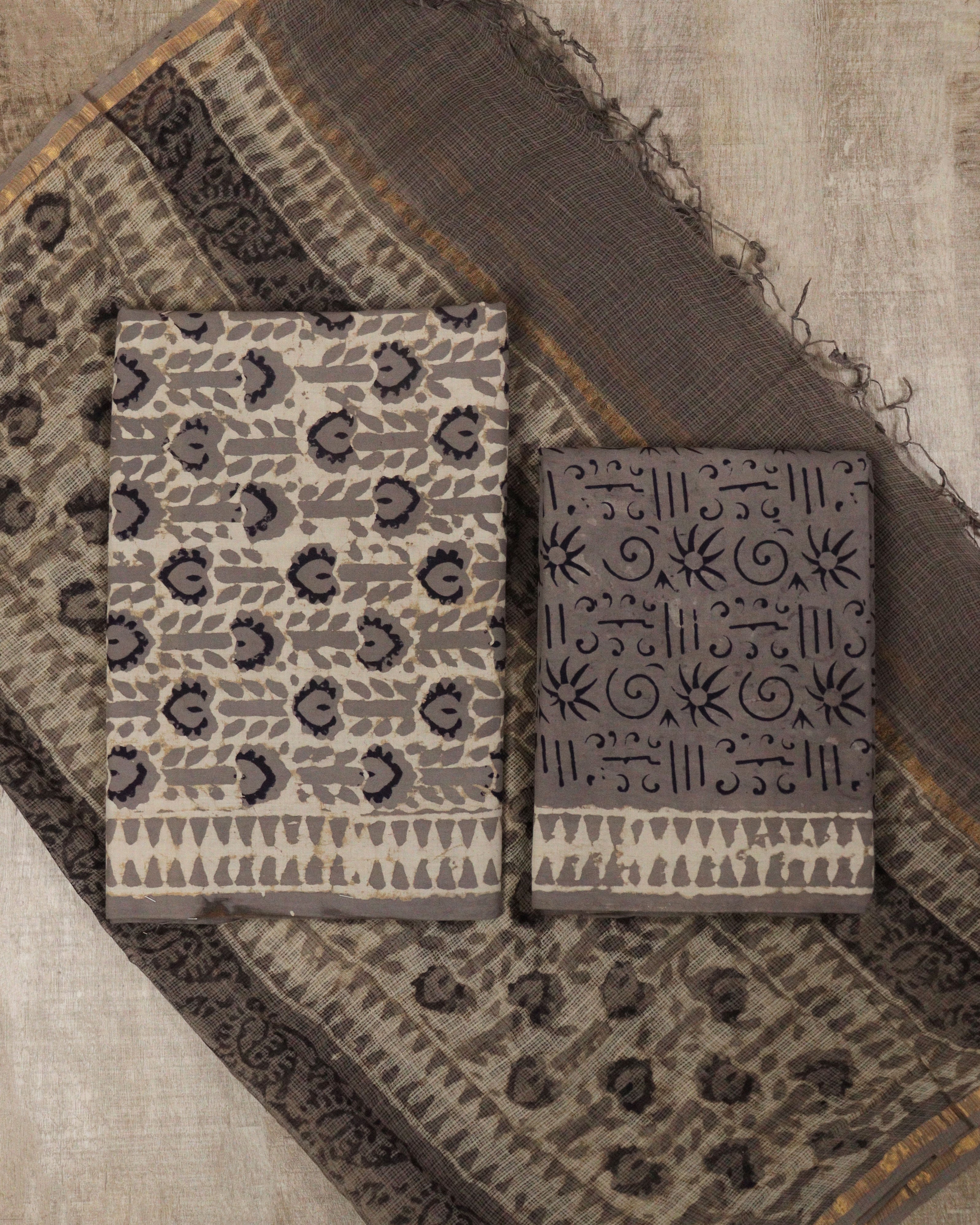 Load image into Gallery viewer, Pure Cotton Unstitched Suit-5276