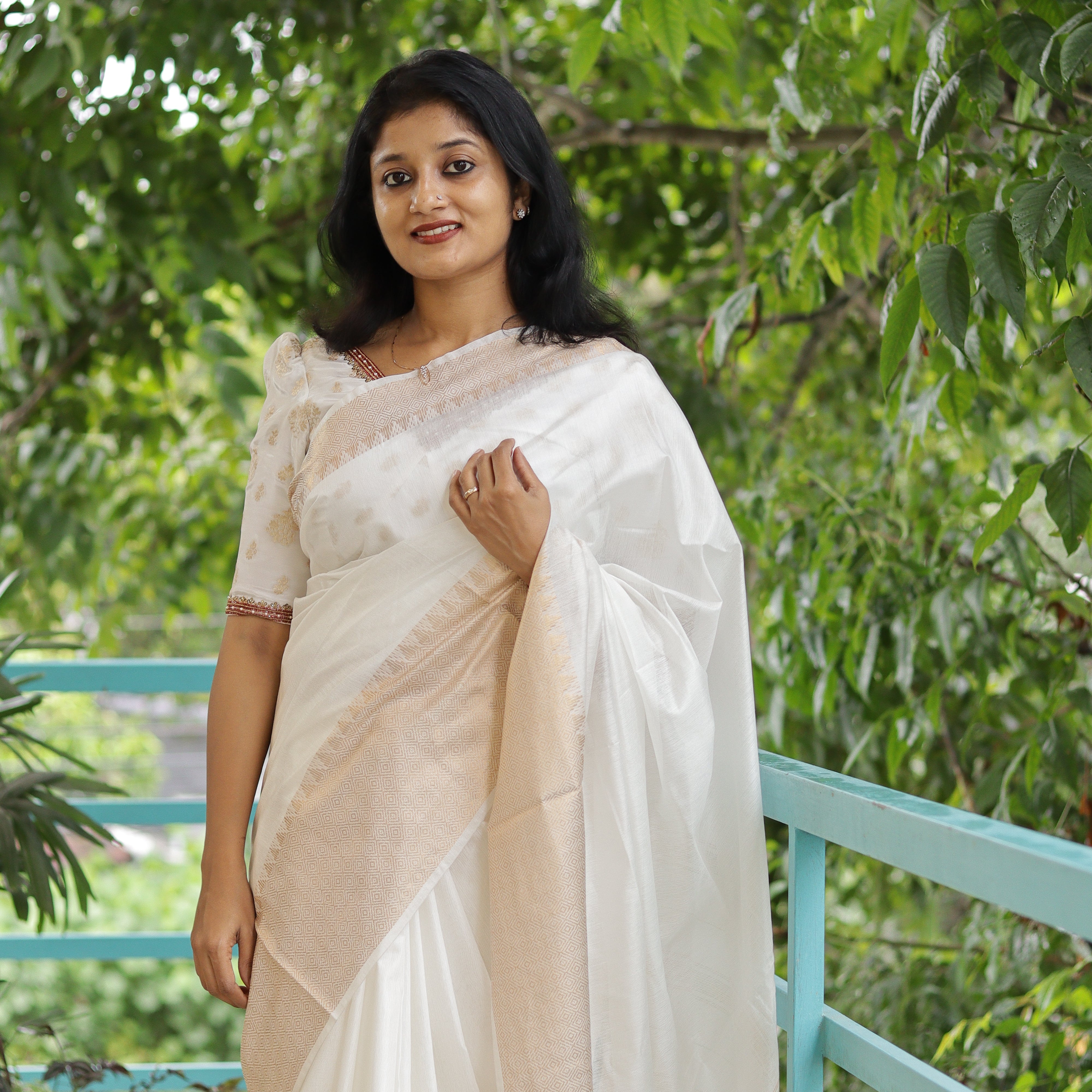 Load image into Gallery viewer, Semi Silk Saree - Pre-Order - 3888