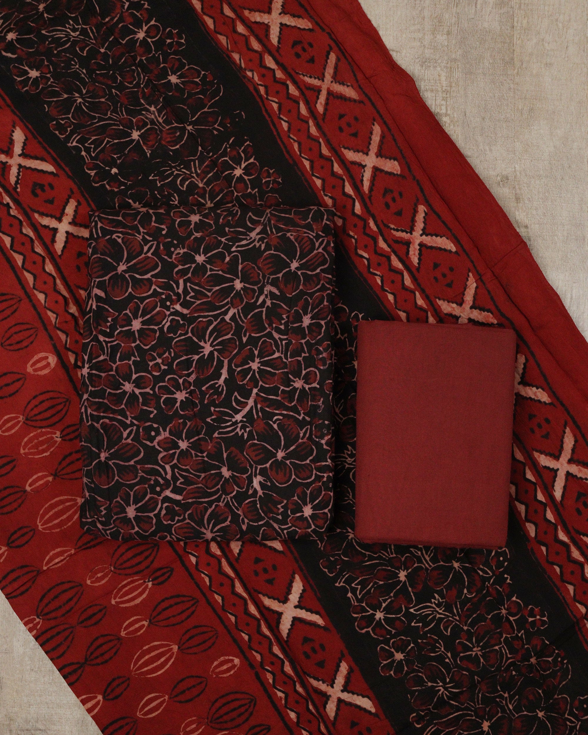 Load image into Gallery viewer, Modal Muslin Silk Unstitched Suit -5353