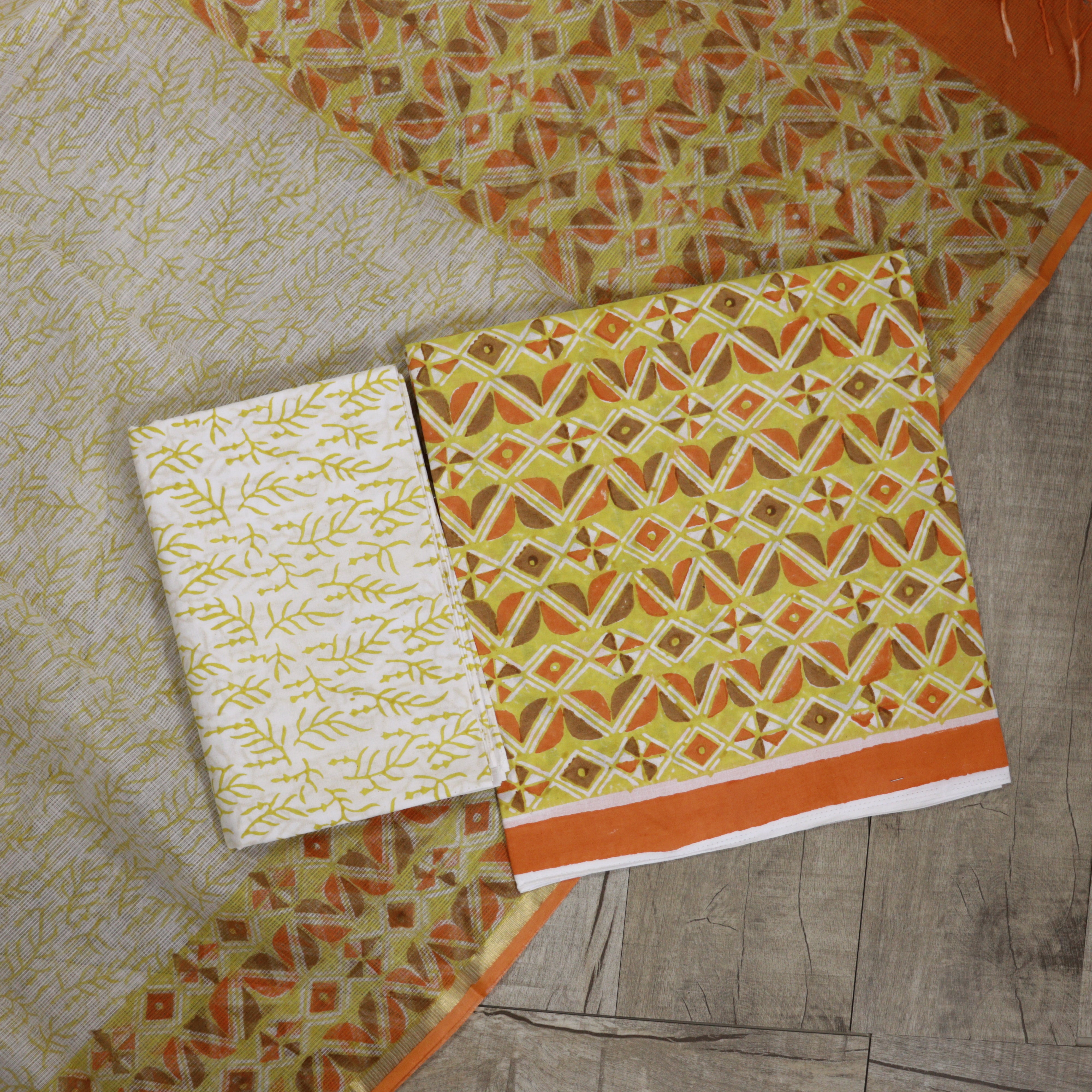 Load image into Gallery viewer, Pure Cotton Unstitched Suit - 3832