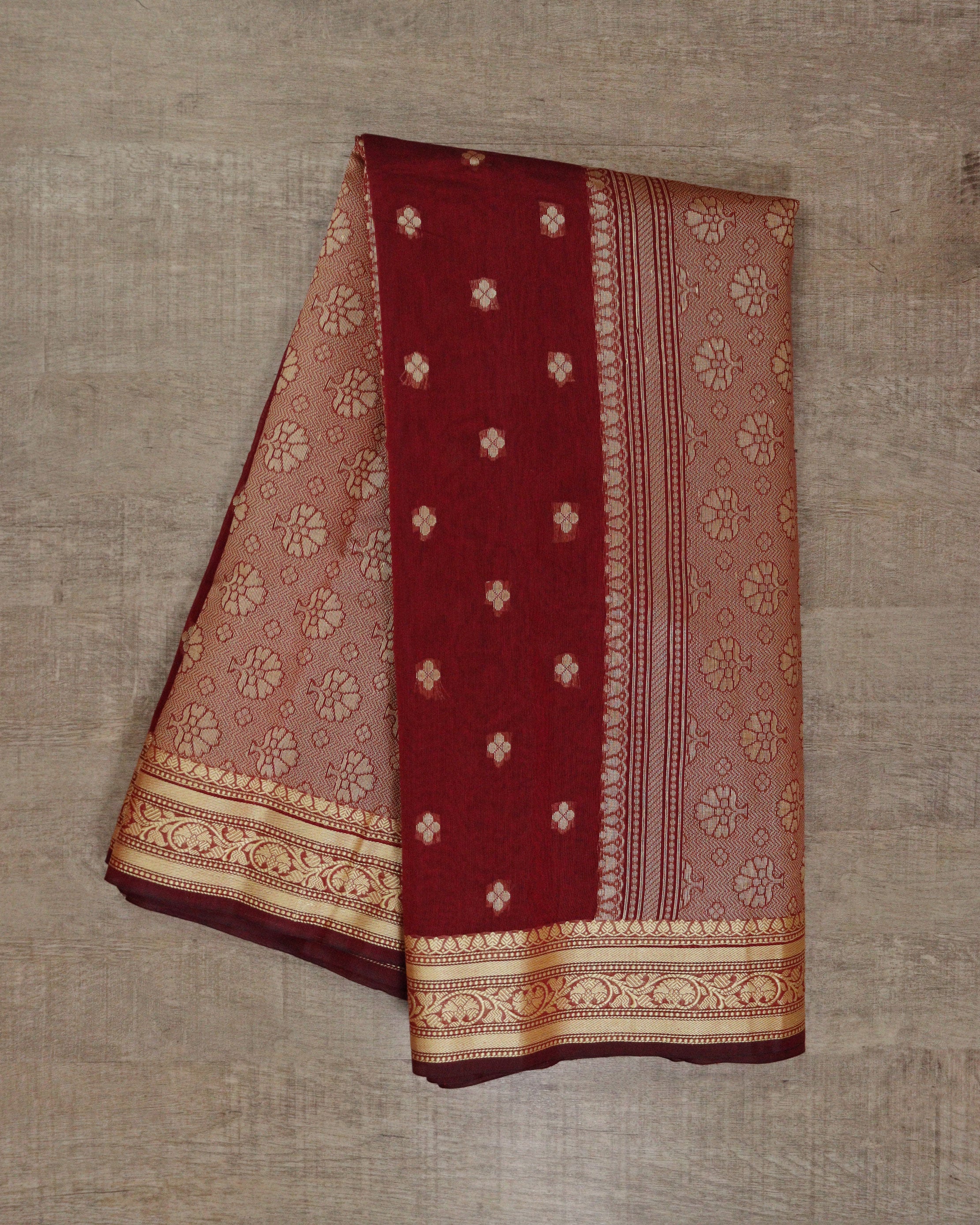 Load image into Gallery viewer, Chanderi Cotton Saree-3554