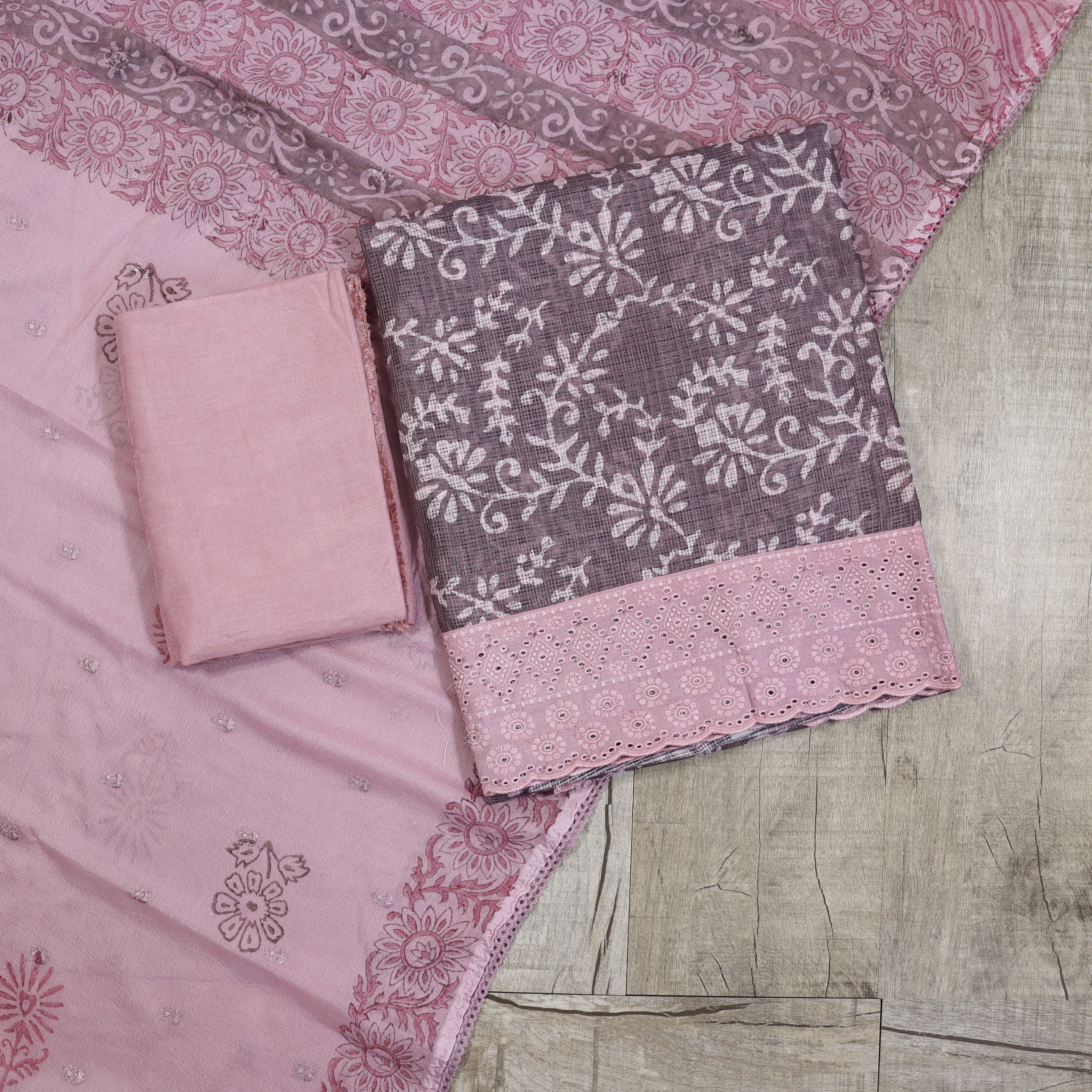 Load image into Gallery viewer, Silk Kota Unstitched Suit-3950