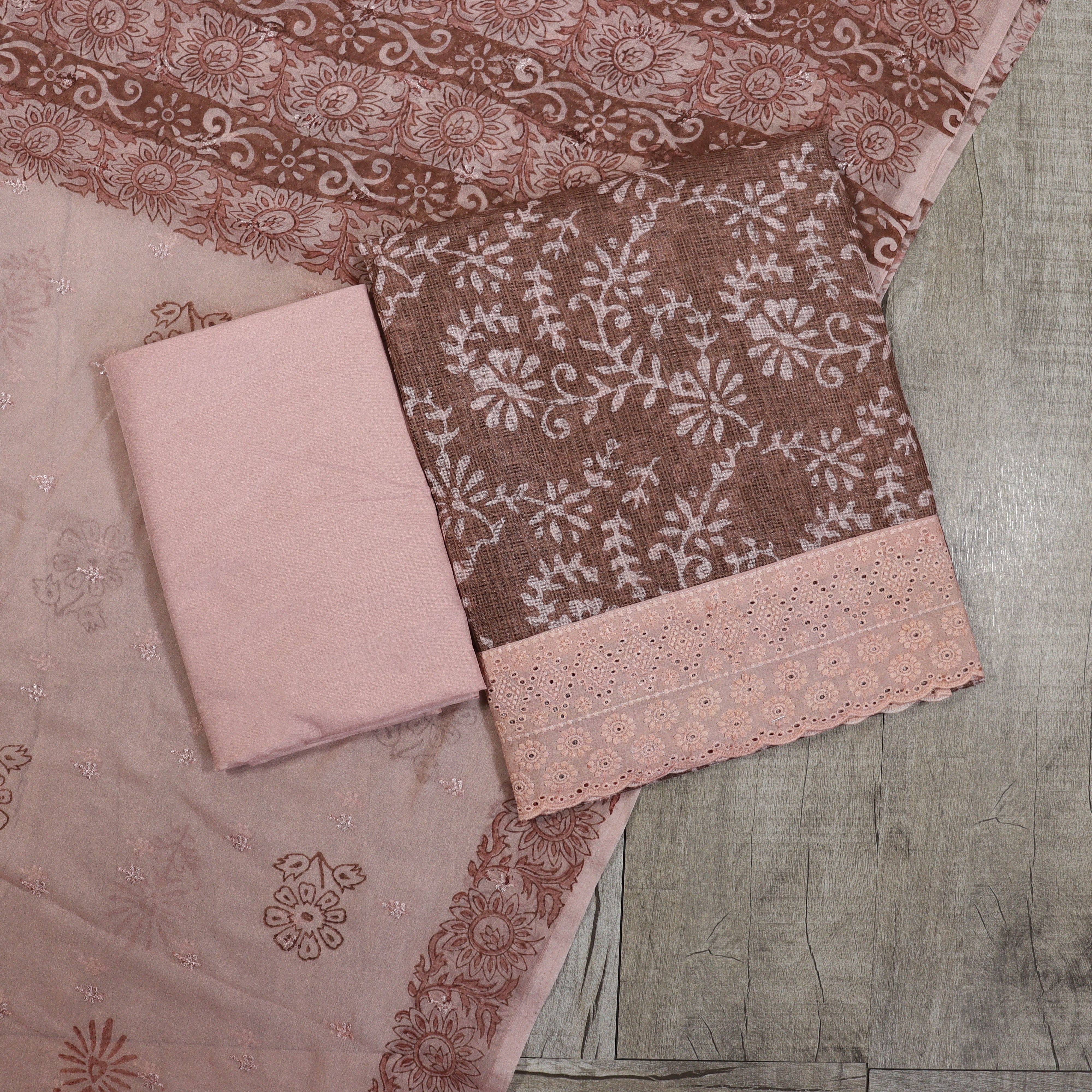 Load image into Gallery viewer, Silk Kota Unstitched Suit-3950